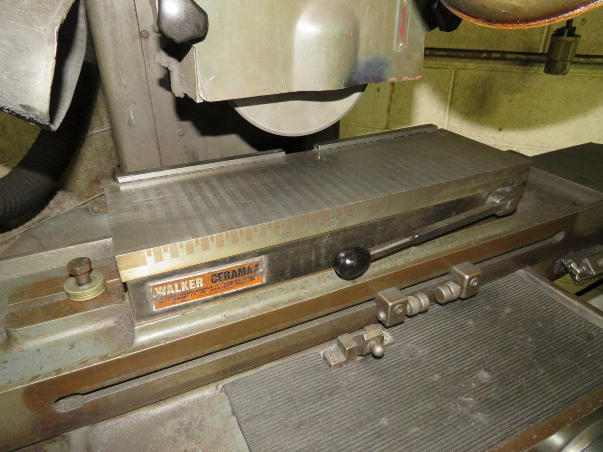 1957 PARKER MAJESTIC #2 6" x 18" HYDRAULIC SURFACE GRINDER - Image 4 of 6