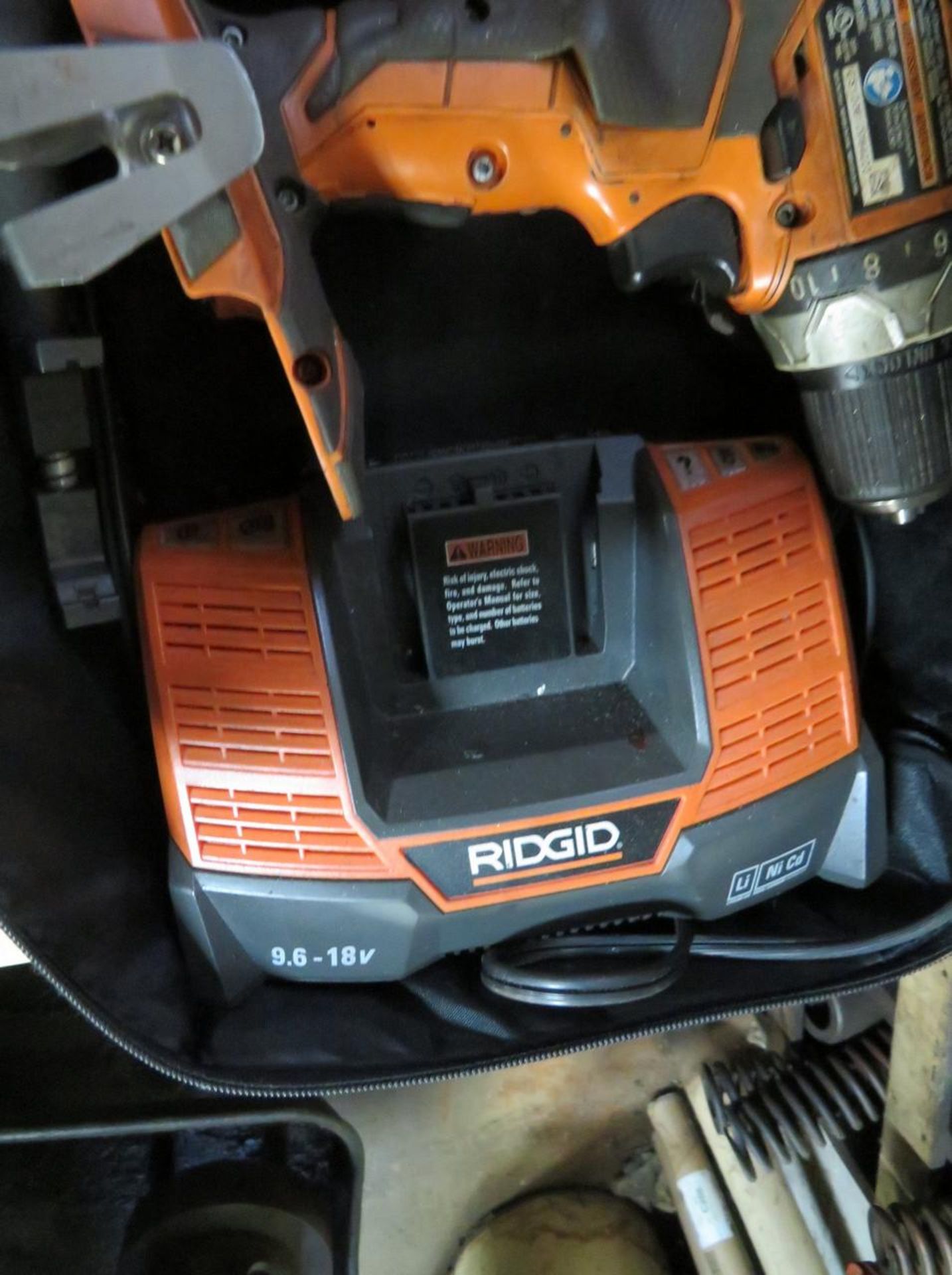 RIDGID R86008 CORDLESS 1/2" DRILL SET - Image 3 of 5