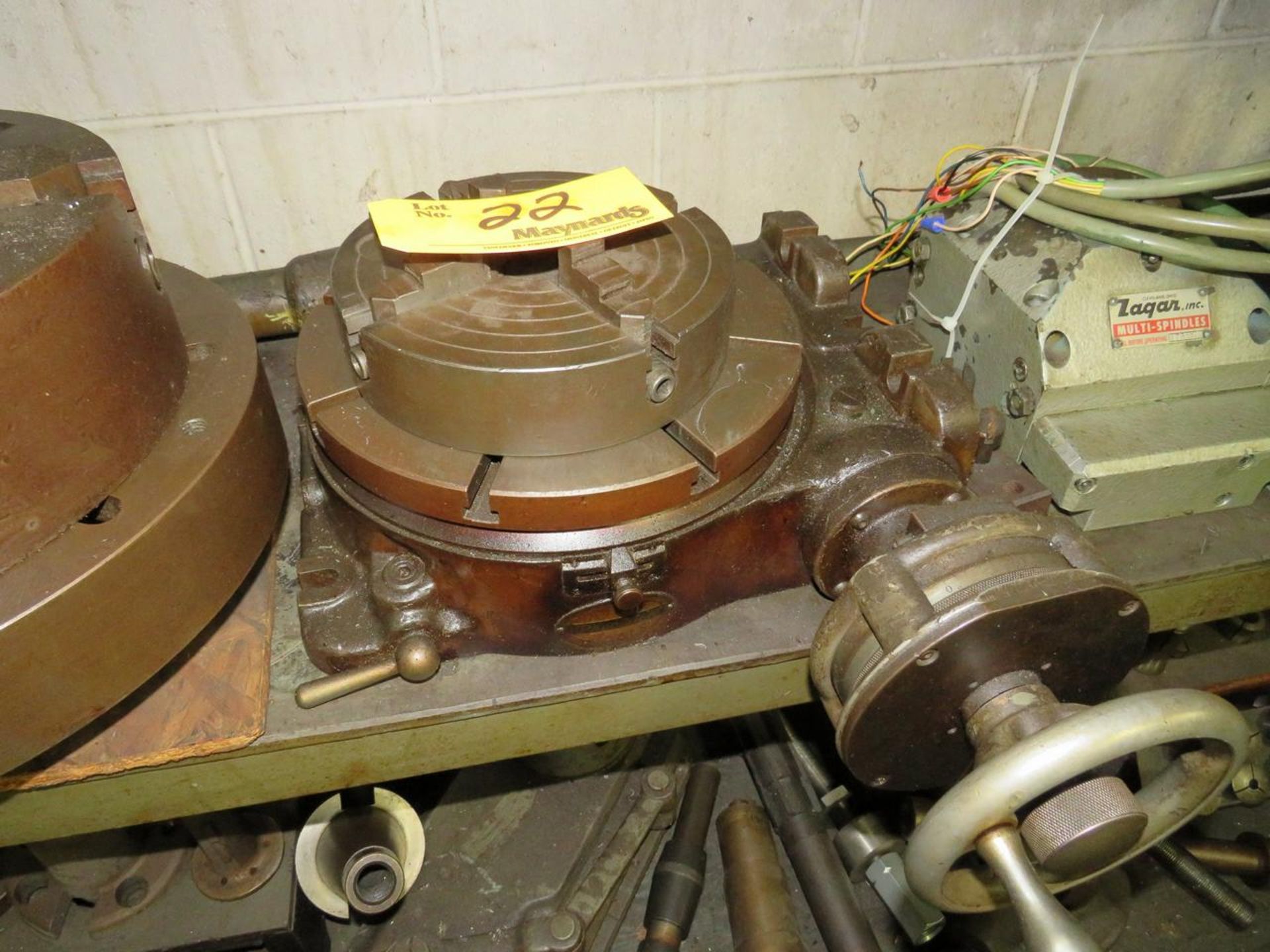 MOORE 11" DIAMETER ROTARY TABLE - Image 2 of 8