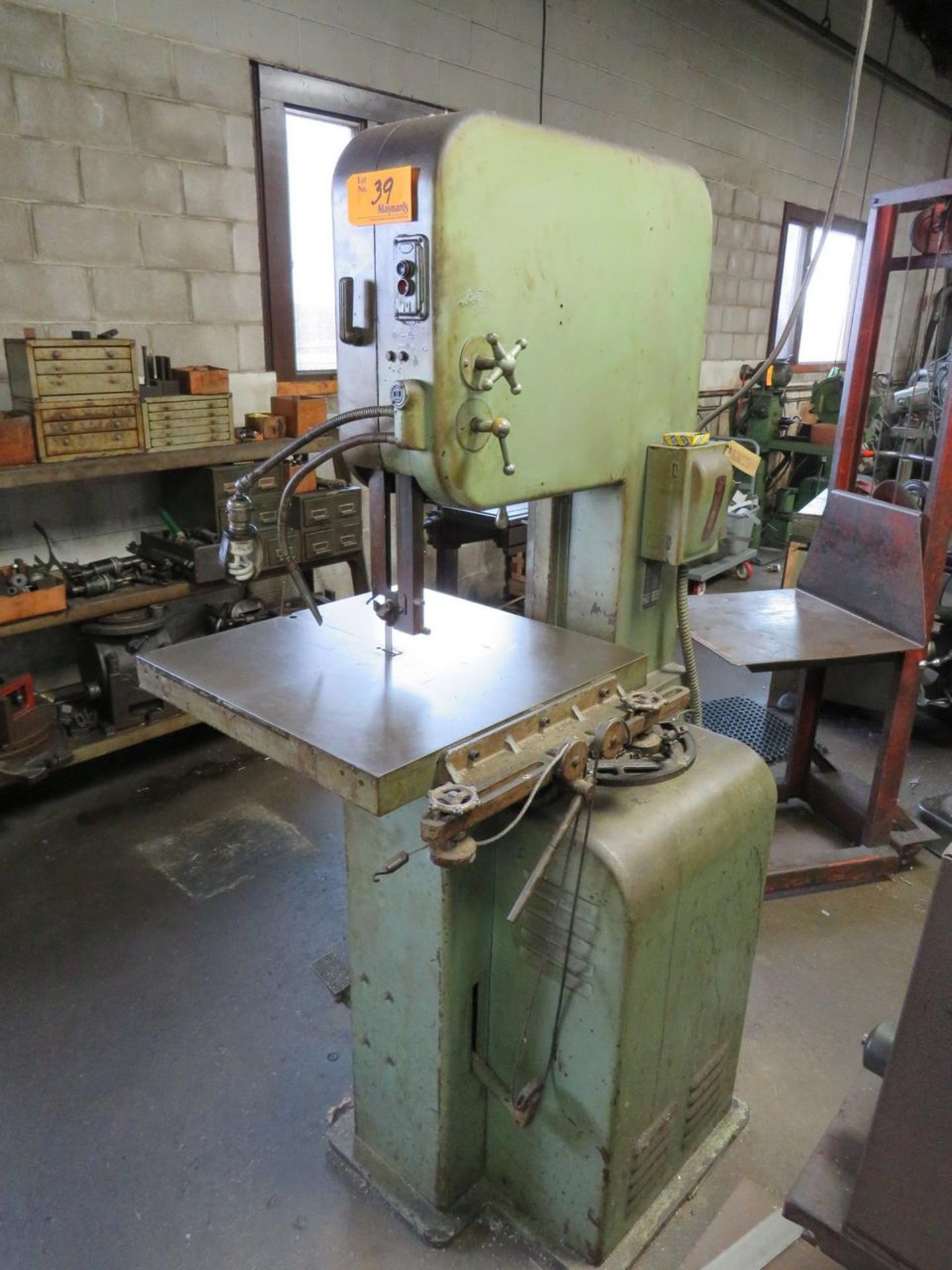 DOALL ML 16" VERTICAL METAL CUTTING BAND SAW, - Image 5 of 5