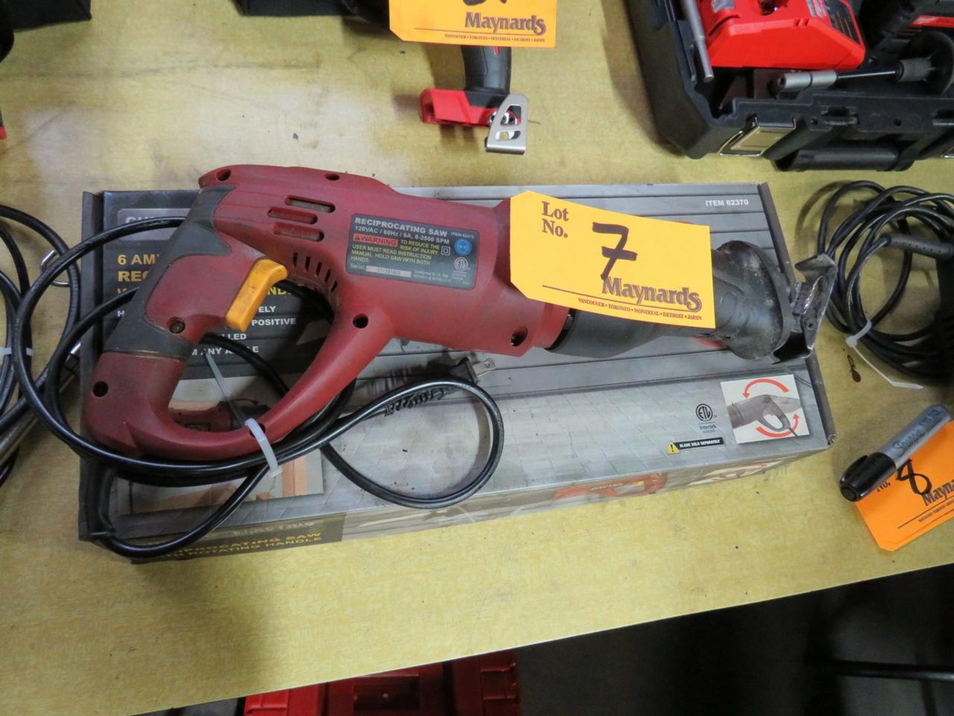 CHICAGO ELECTRIC ELECTRIC RECIPROCATING SAW