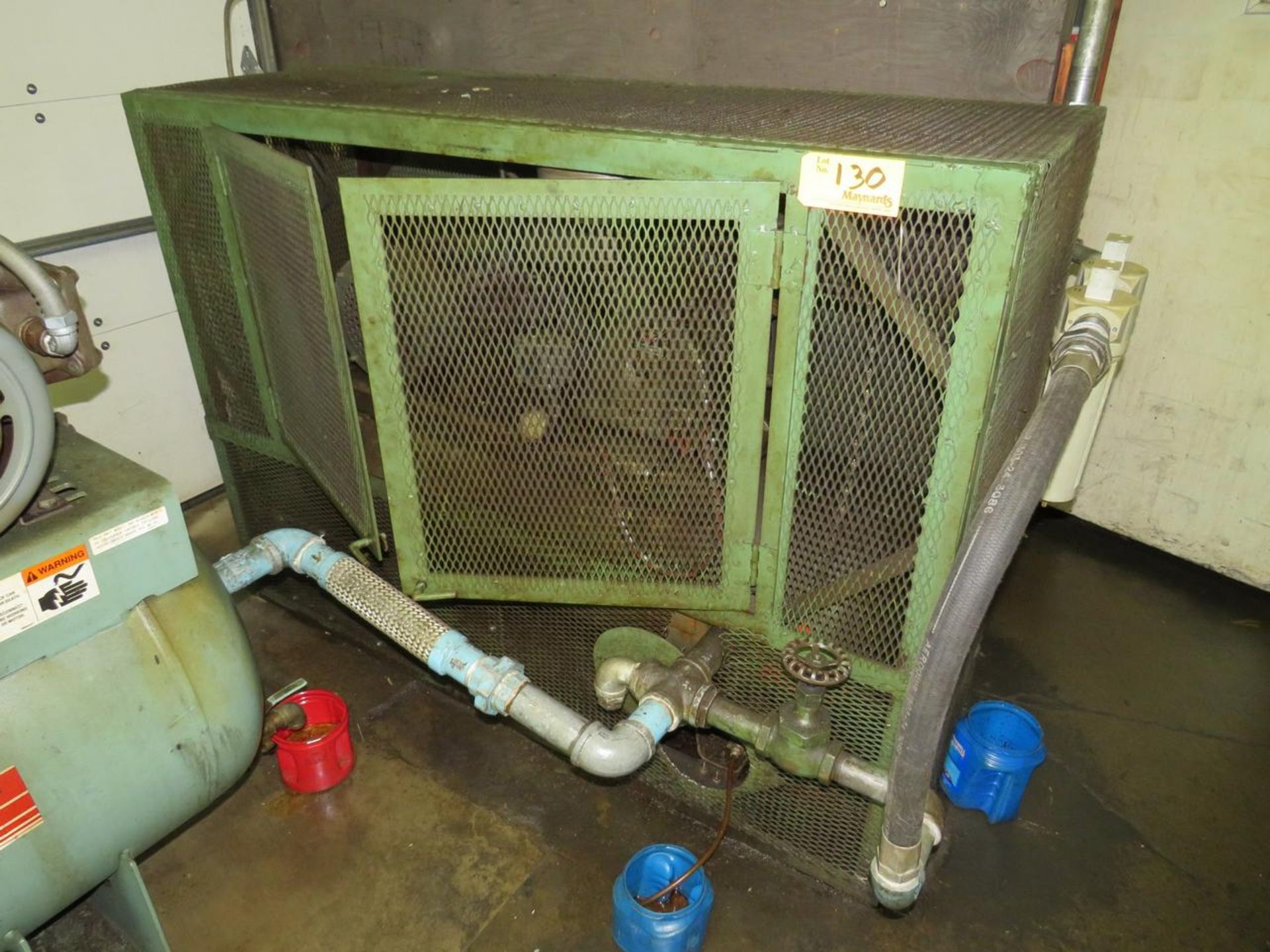 GARDNER DENVER TANK MOUNTED AIR COMPRESSOR - Image 8 of 10