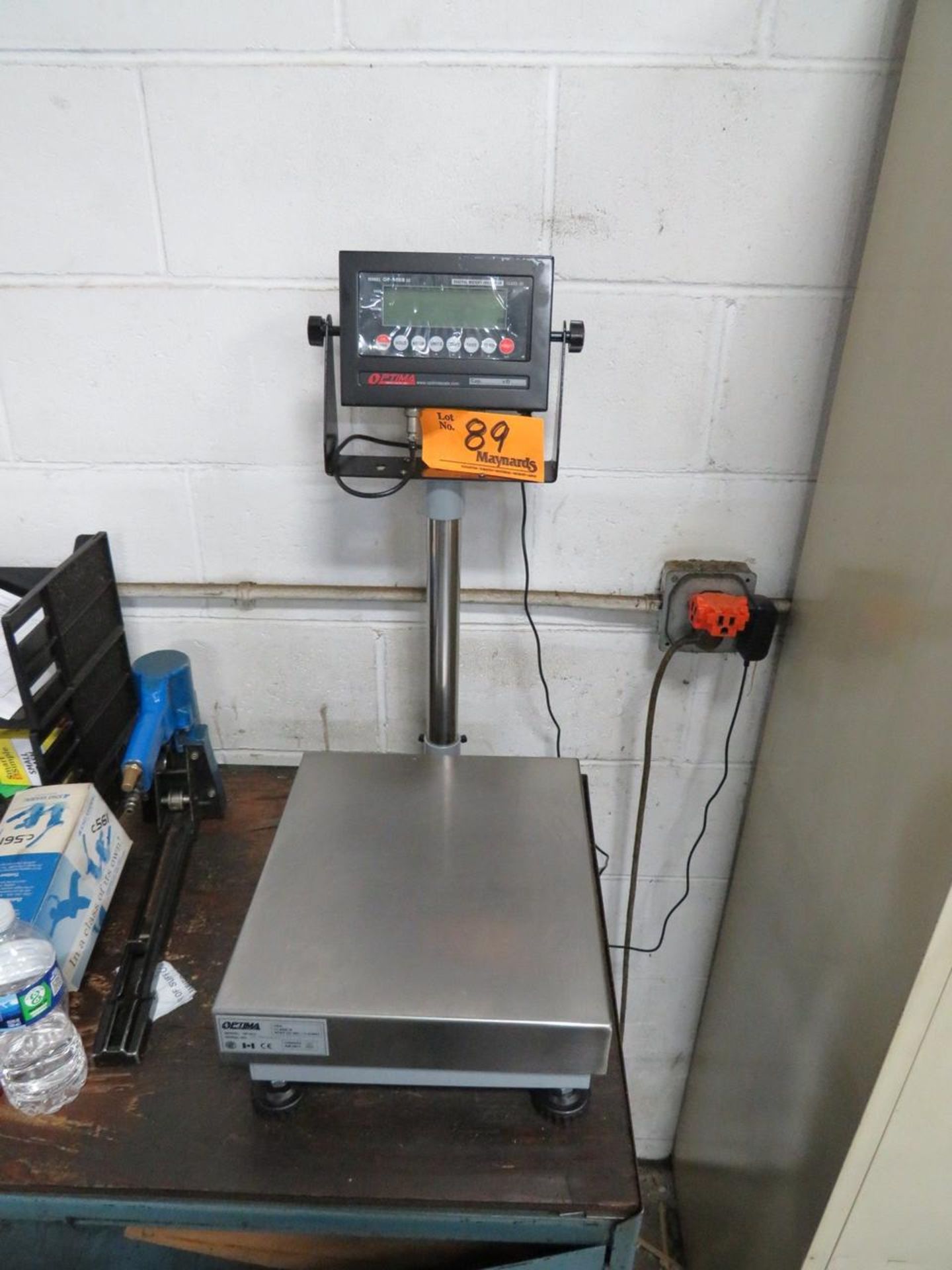 OPTIMA OP-915 CLASS III PLATFORM SCALE WITH WEIGHT INDICATOR