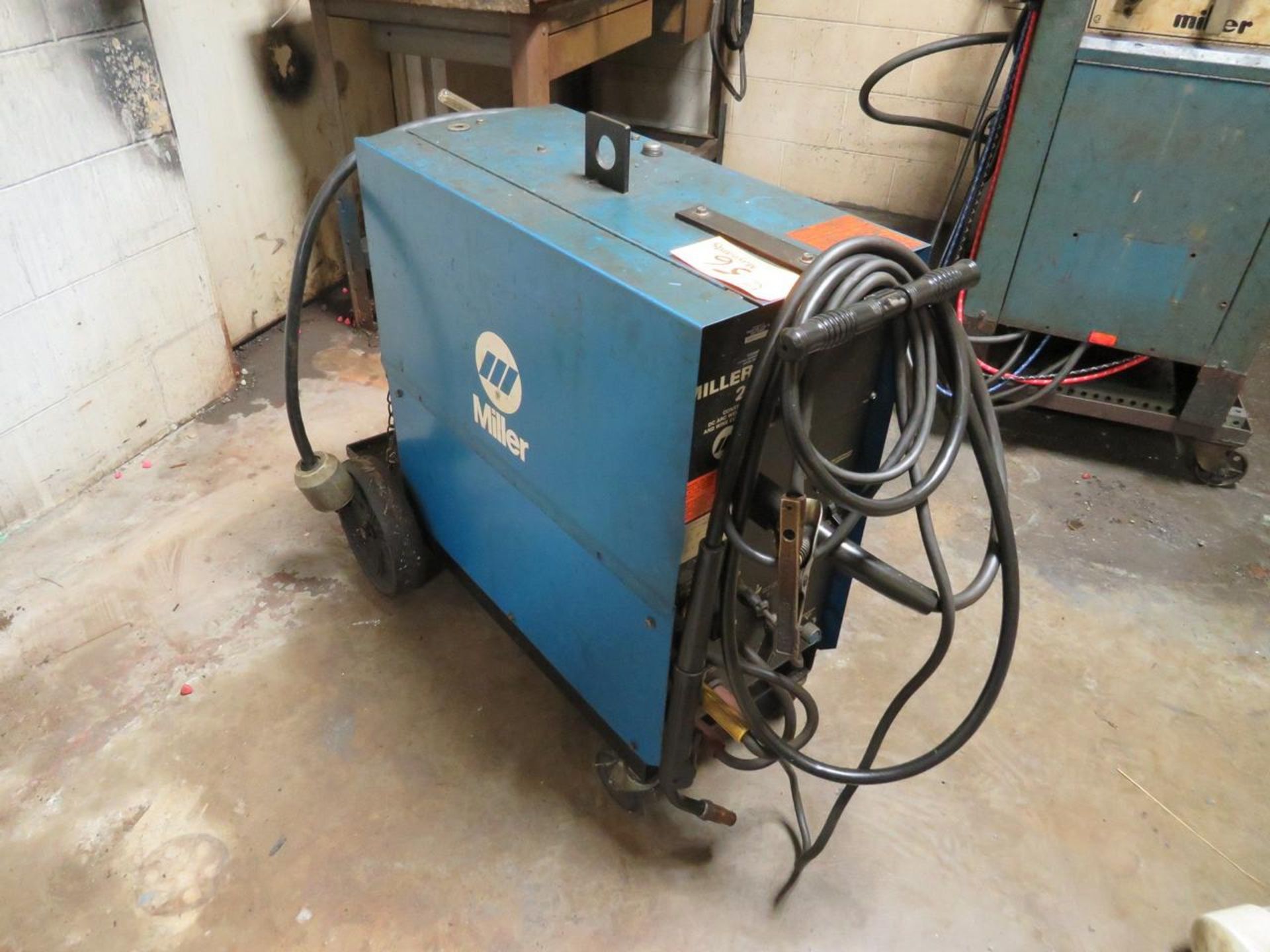 1987 MILLER MILLERMATIC 200 200 AMP CONSTANT POTENTIAL DC ARC WELDER