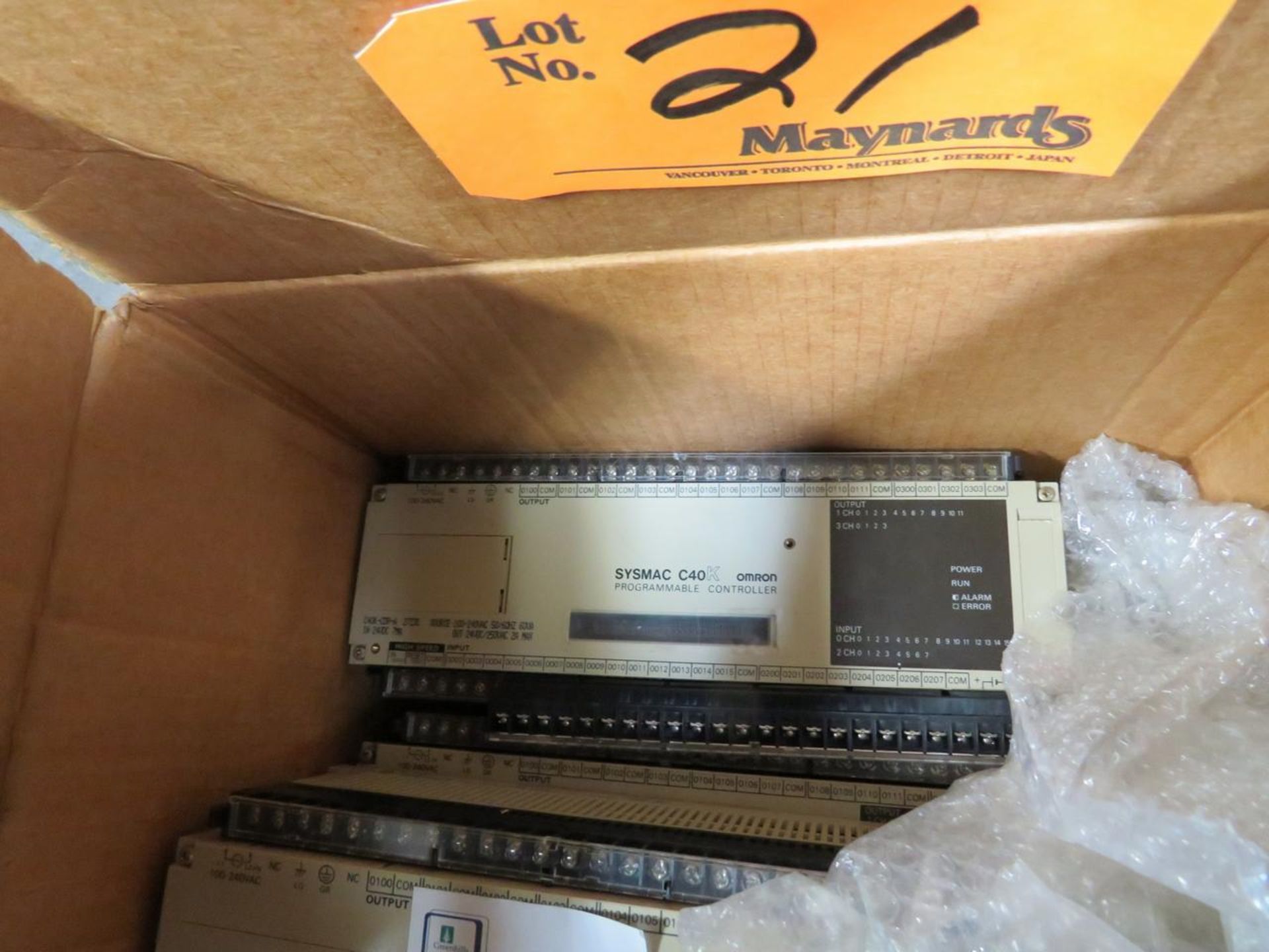 LOT OF PLANT ELECTRONICS & SUPPLIES - Image 12 of 15