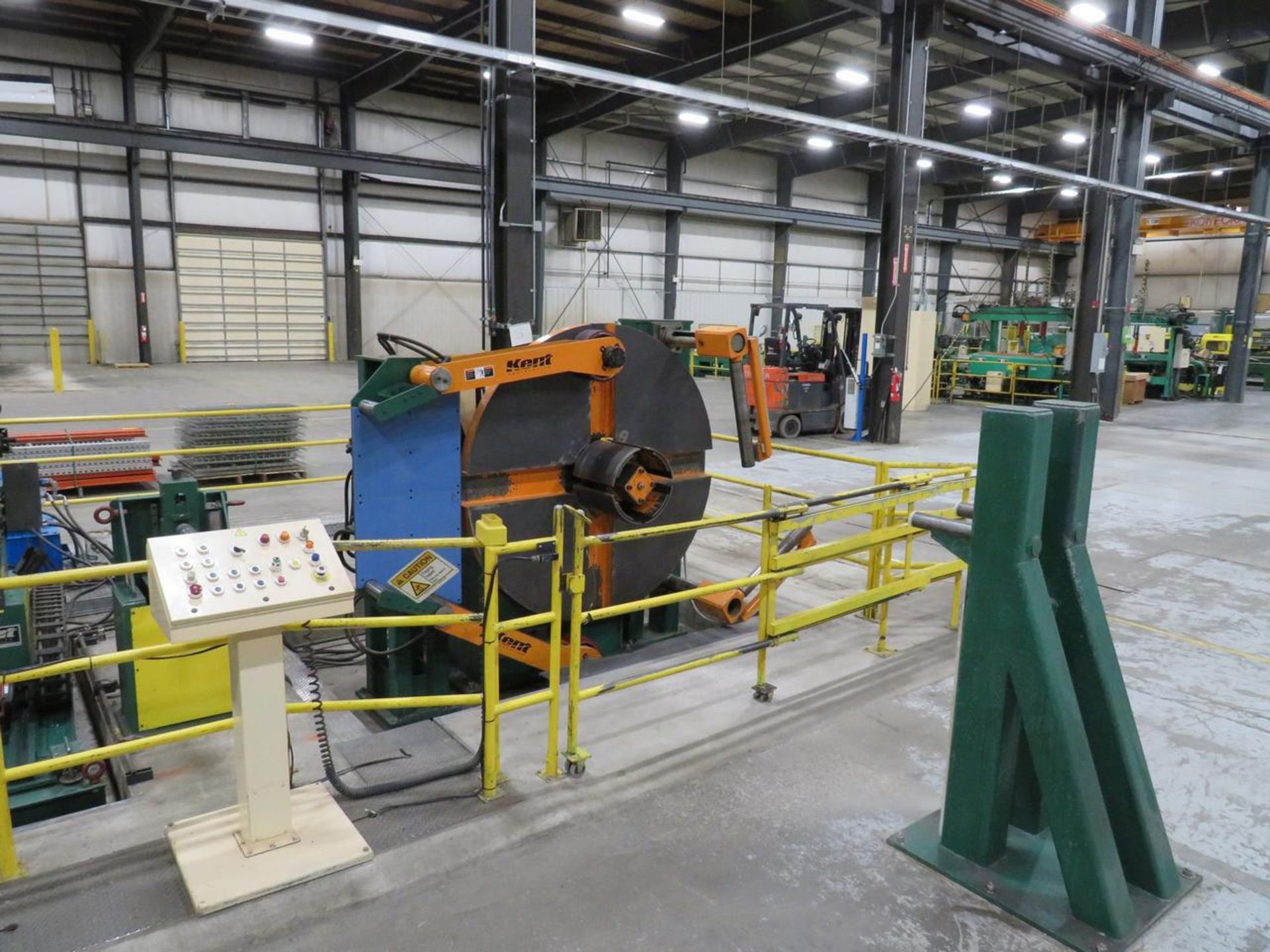 2012 Kusakabe Stainless Pipe Mill with Rafted Stands