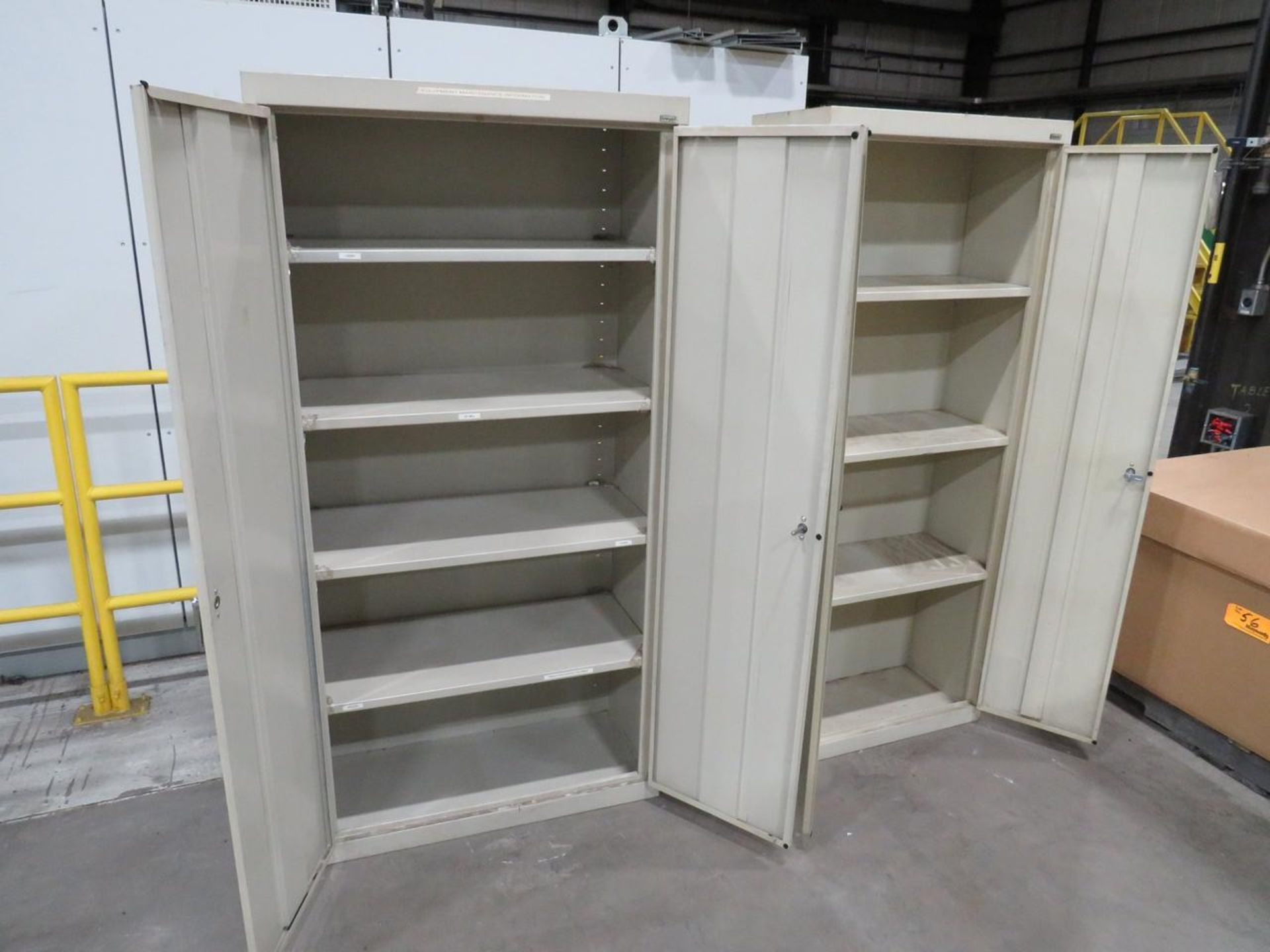 Lot of (2) Steel Cabinets - Image 2 of 3