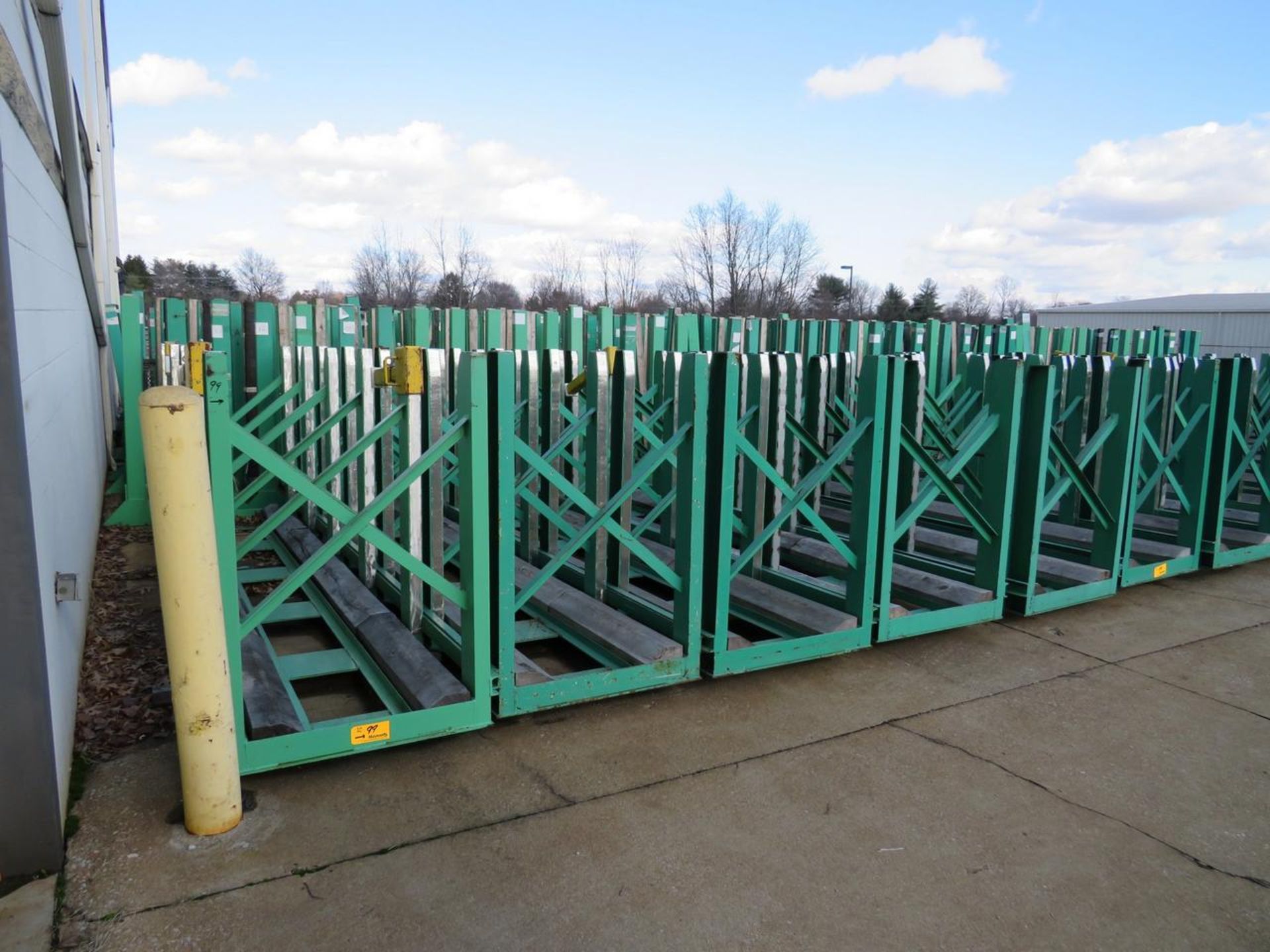 Lot of (10) Steel Storage Racks - Image 4 of 6