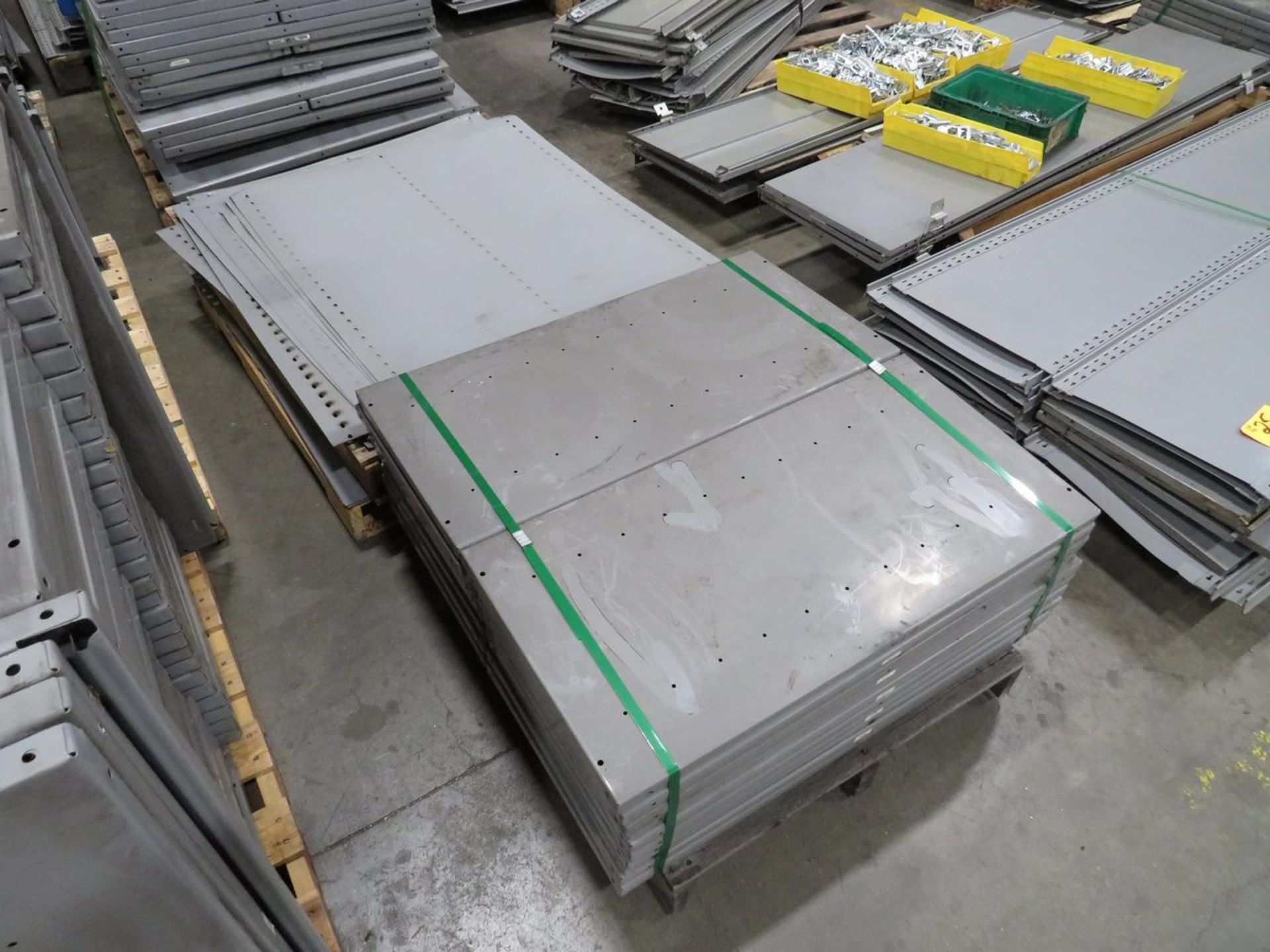 Lot of Disassembled Steel Storage Cabinets - Image 5 of 13