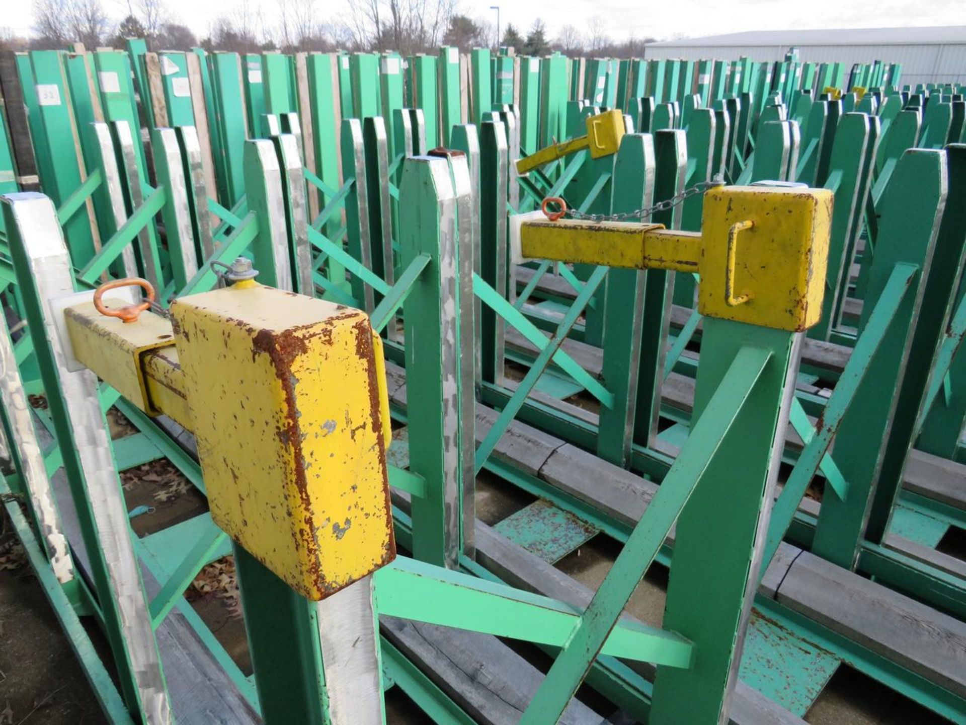 Lot of (10) Steel Storage Racks - Image 5 of 6