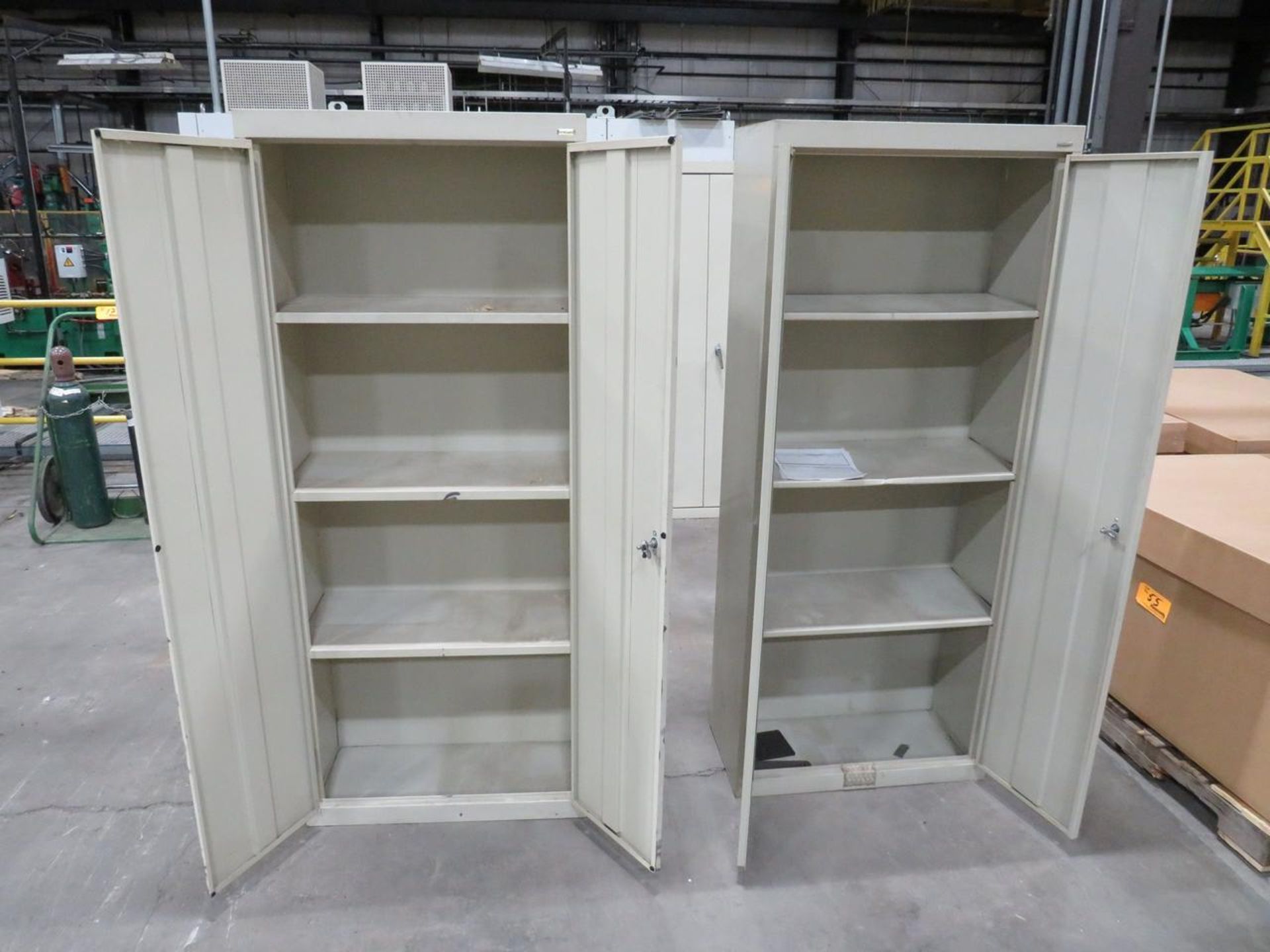 Lot of (2) Steel Cabinets - Image 2 of 2