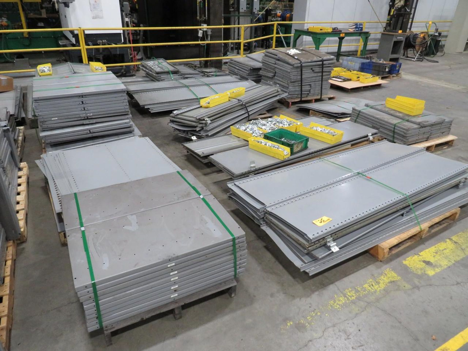 Lot of Disassembled Steel Storage Cabinets - Image 4 of 13