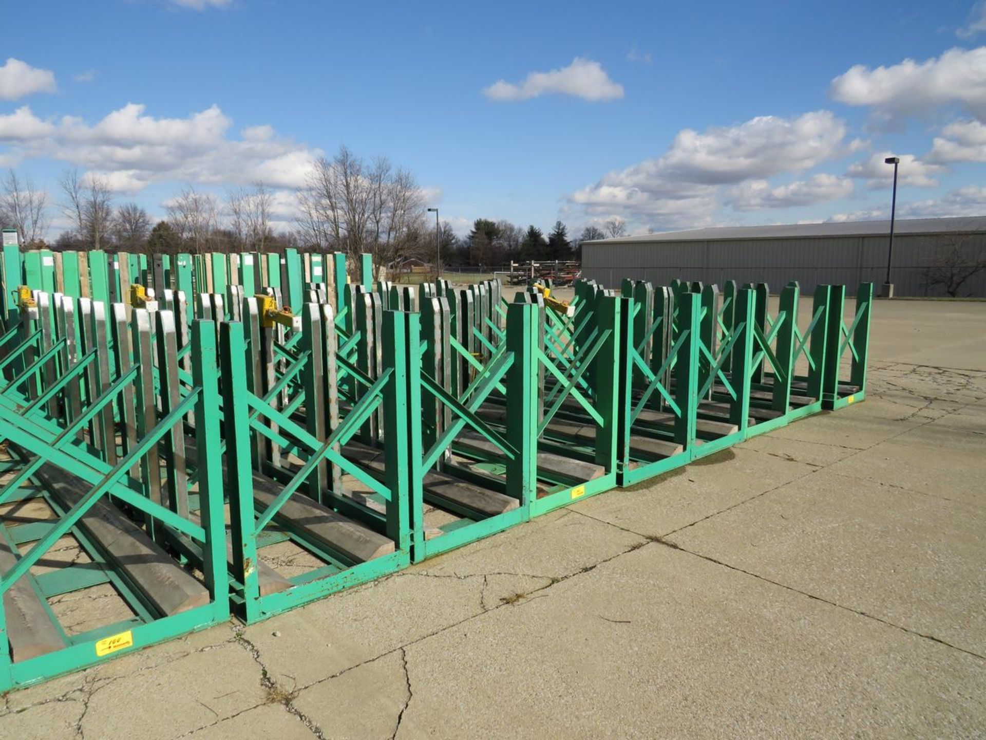 Lot of (9) Steel Storage Racks - Image 2 of 6