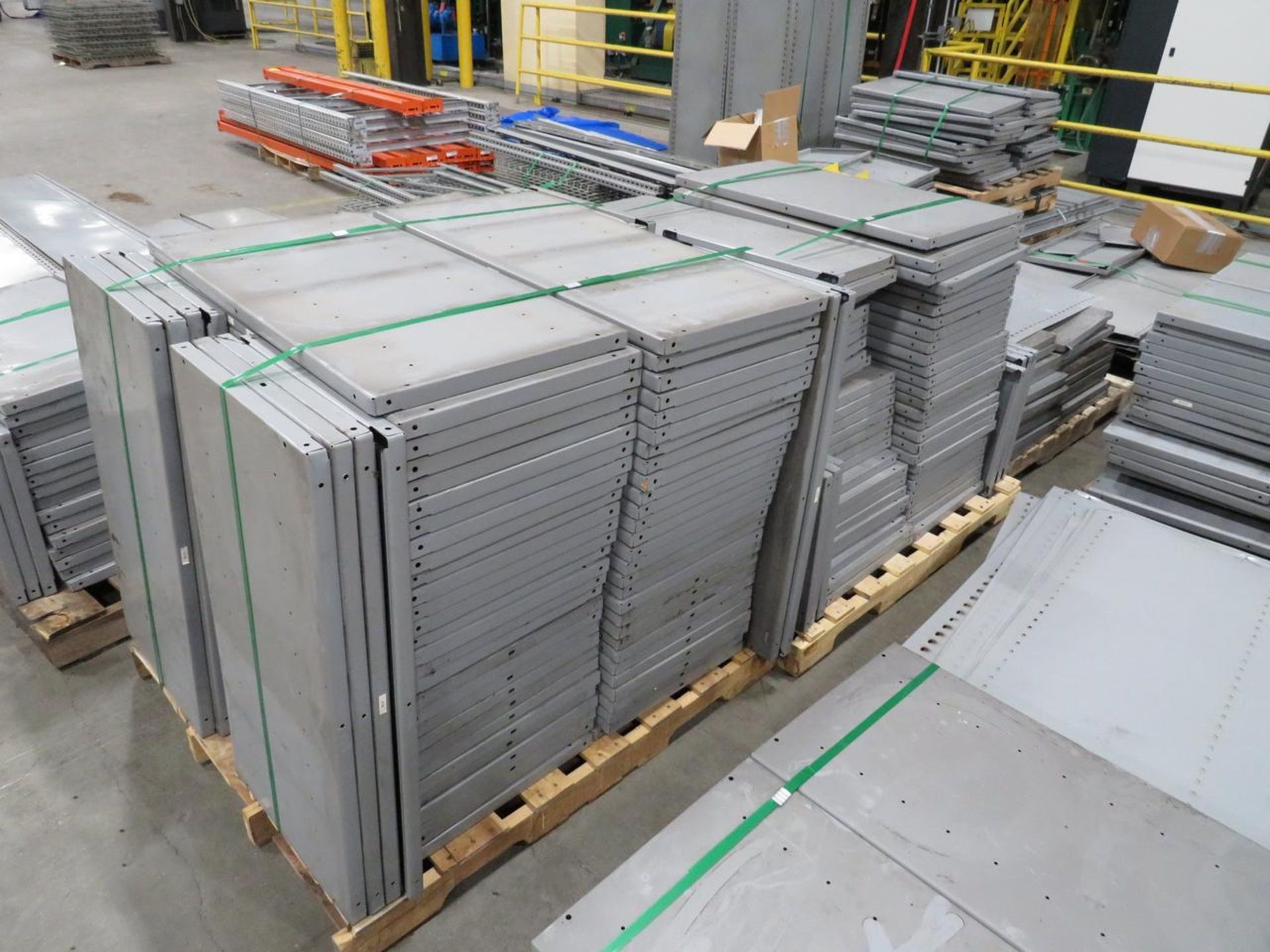 Lot of Disassembled Steel Storage Cabinets - Image 6 of 13