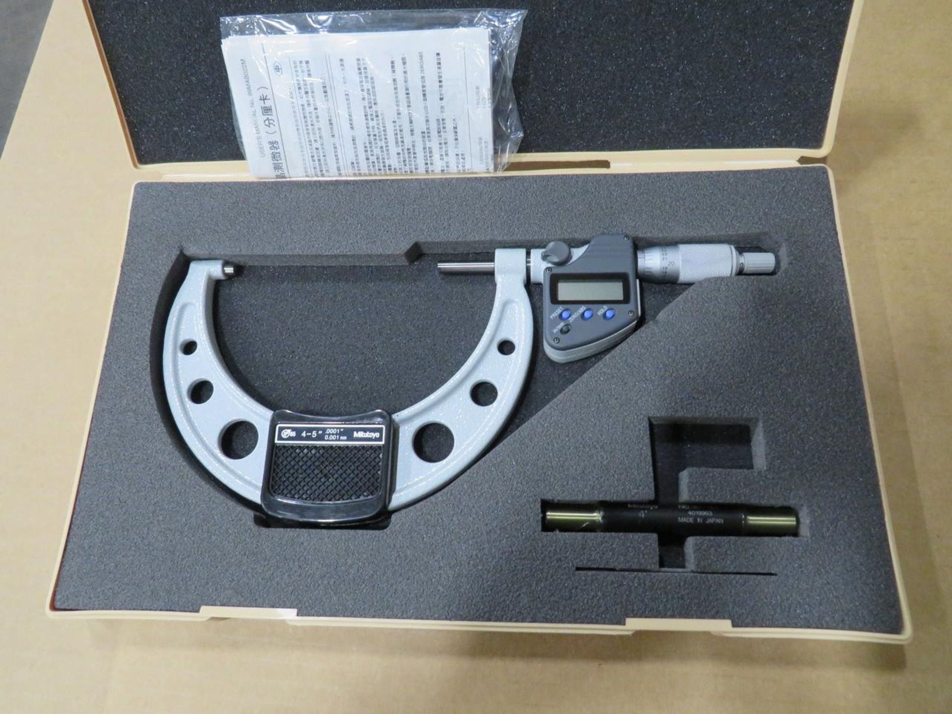 Mitutoyo 293-350 4-5" Digital Micrometer - Image 2 of 7