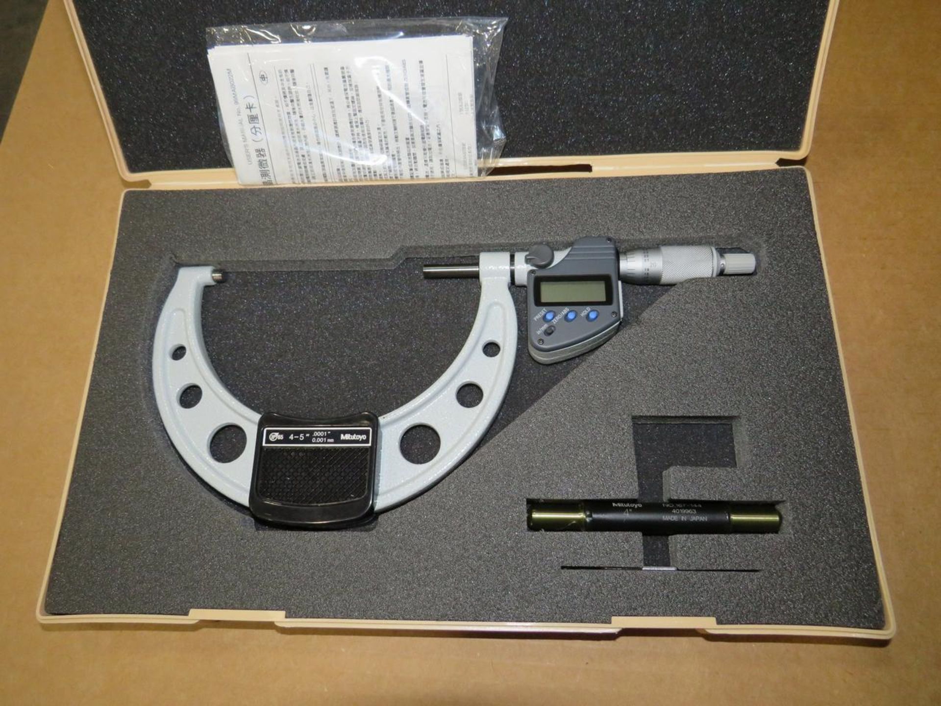 Mitutoyo 293-350 4-5" Digital Micrometer - Image 4 of 7