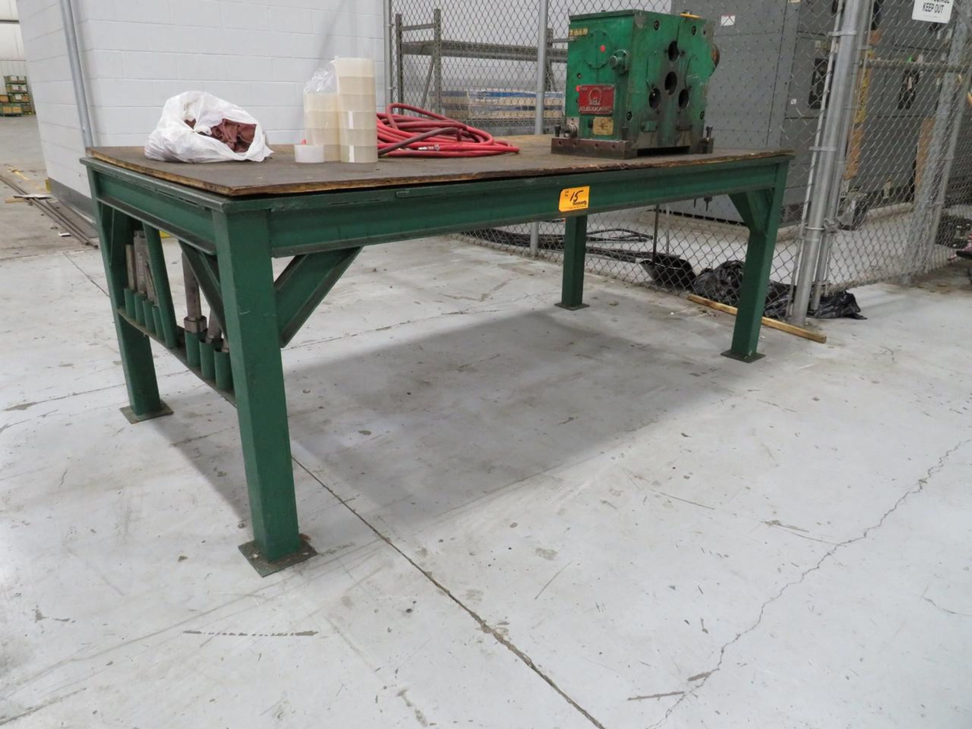 Steel Shop Table