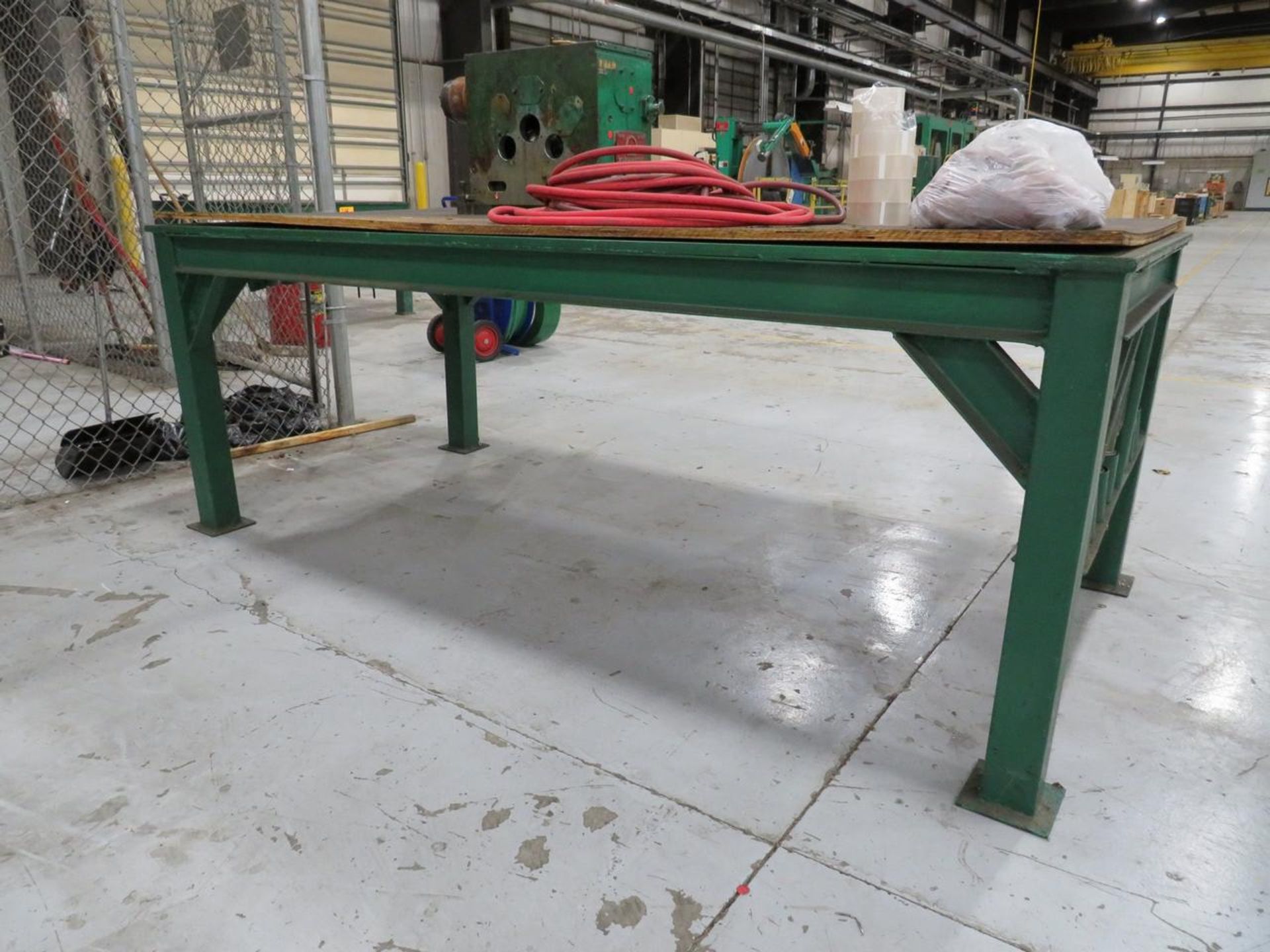 Steel Shop Table - Image 2 of 3