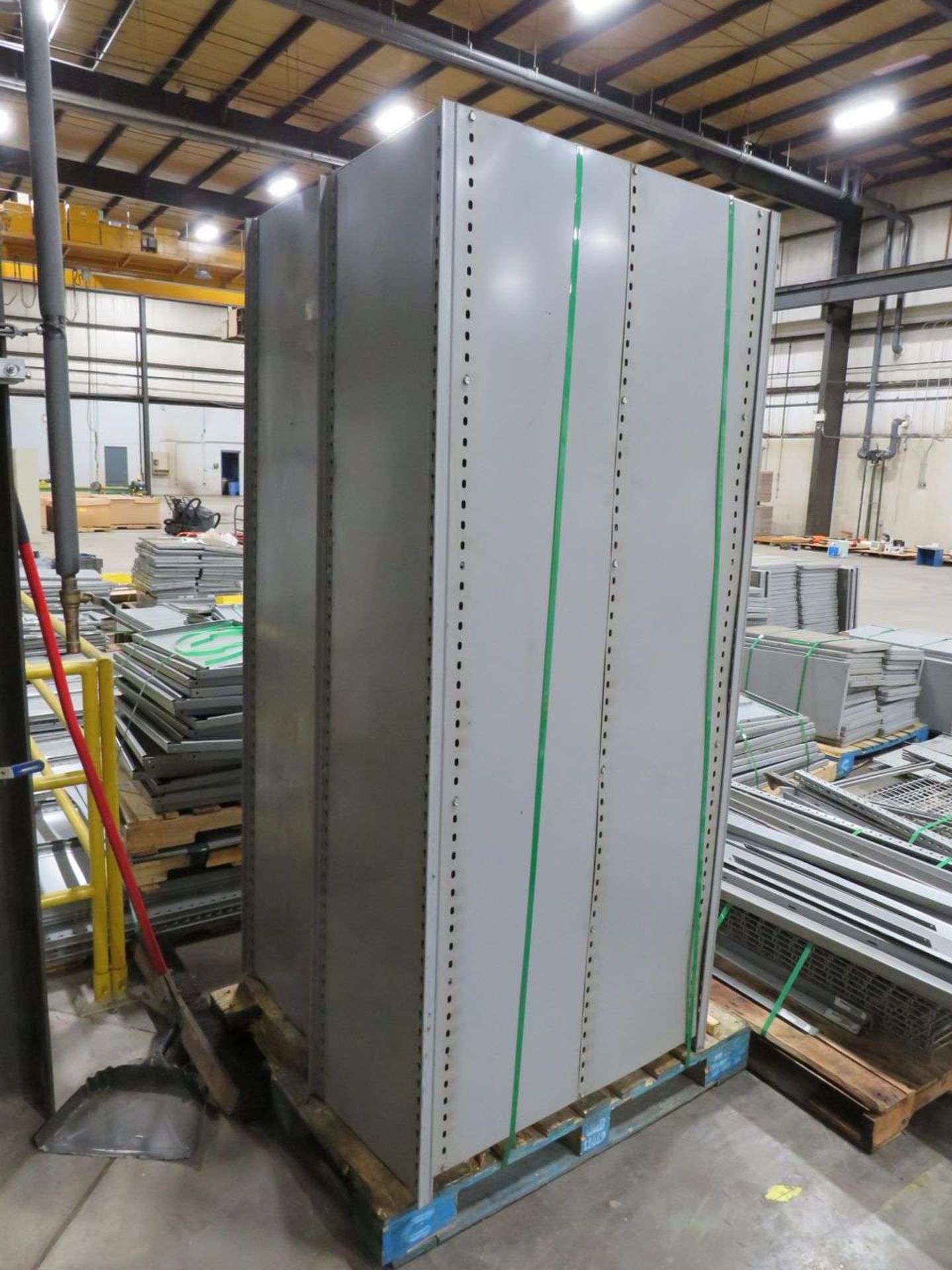 Lot of Disassembled Steel Storage Cabinets - Image 9 of 13