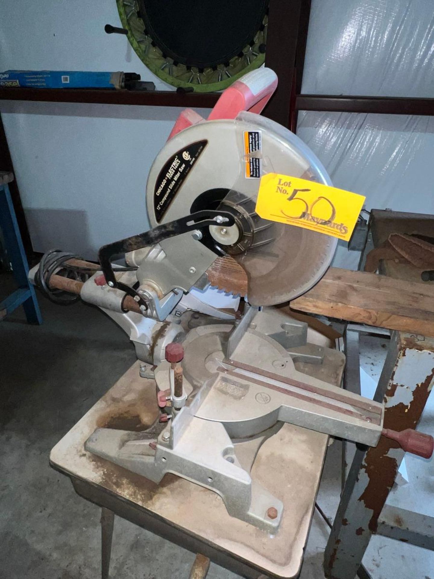 Chicago 12'' Compound Slide Miter Saw - Image 2 of 2