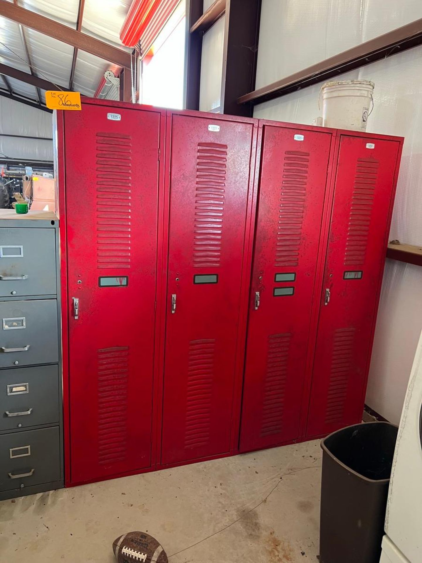 Lot Of Single-Door Employee Lockers - Image 2 of 3