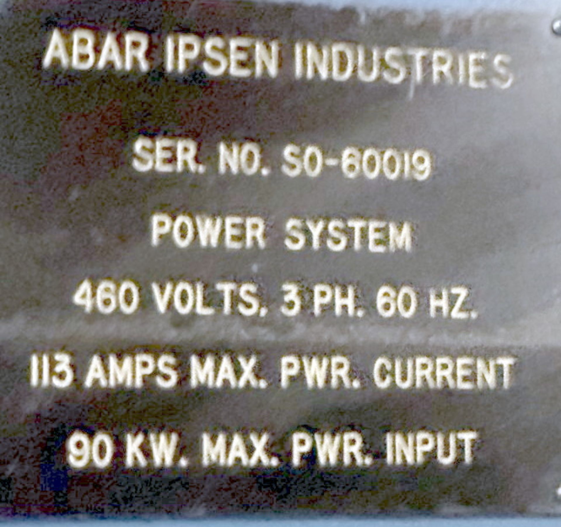 1987 Abar Ipsen DL-3000-E Temper Furnace - Image 4 of 11