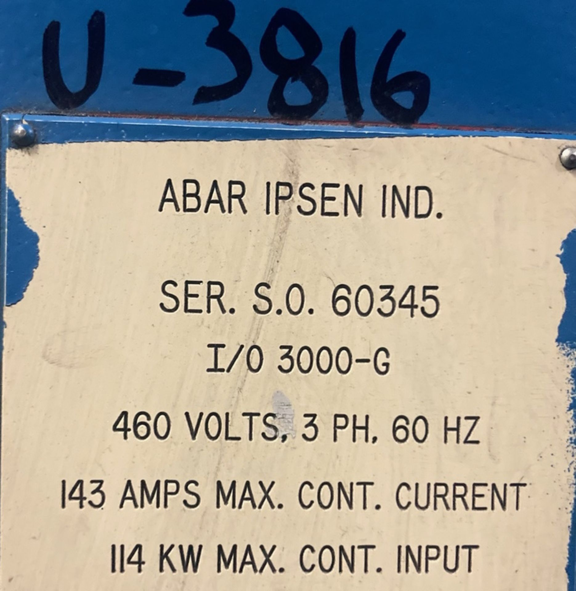 Abar Ipsen I/O-3000-G IQ Furnace - Image 2 of 7