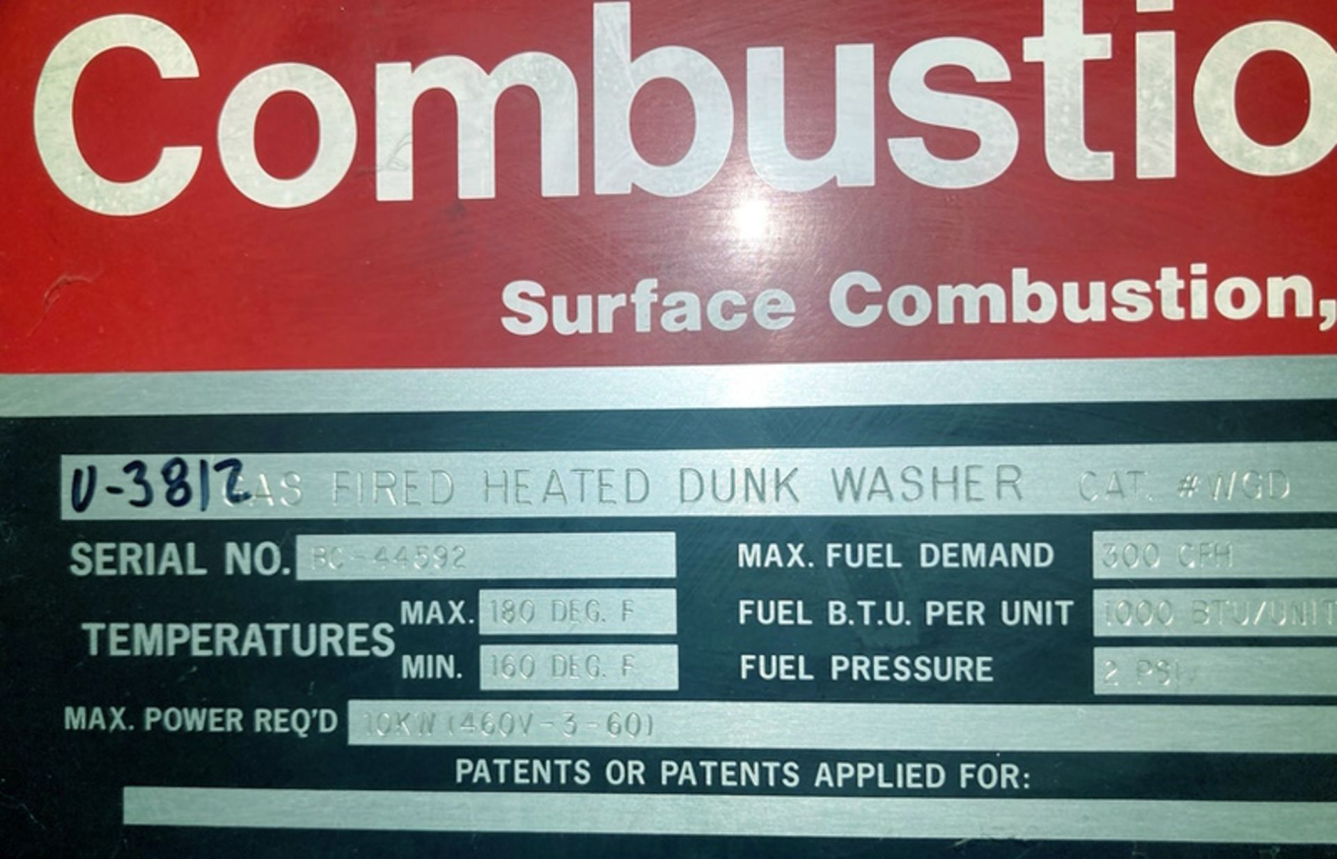 Surface Combustion SDA Washer - Image 10 of 10