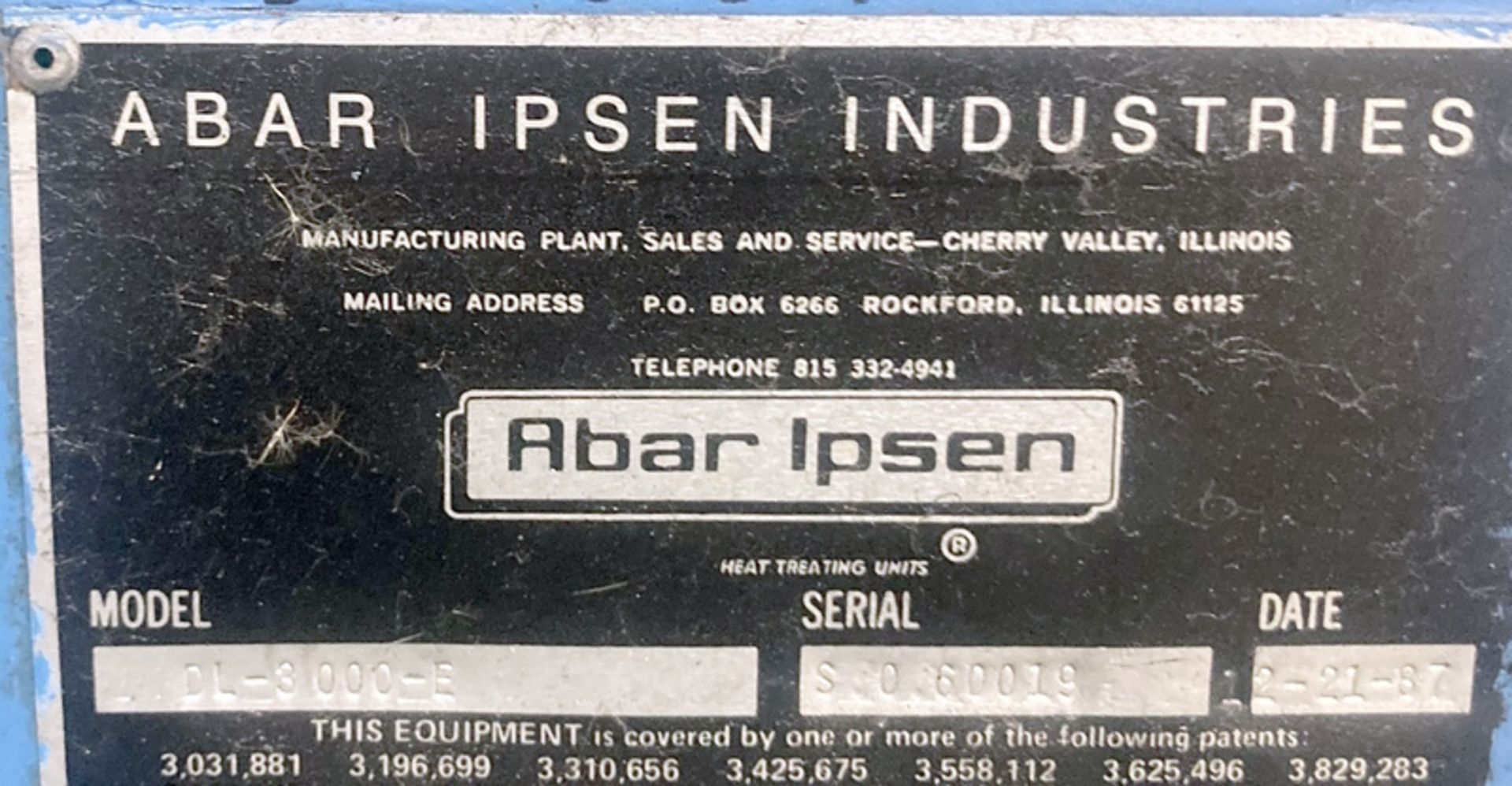 1987 Abar Ipsen DL-3000-E Temper Furnace - Image 5 of 11