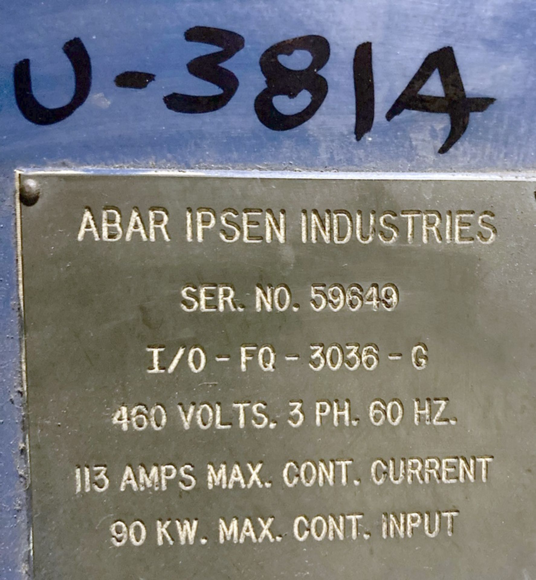 Abar Ipsen I/O-FQ-3036-G IQ Furnace - Image 2 of 6