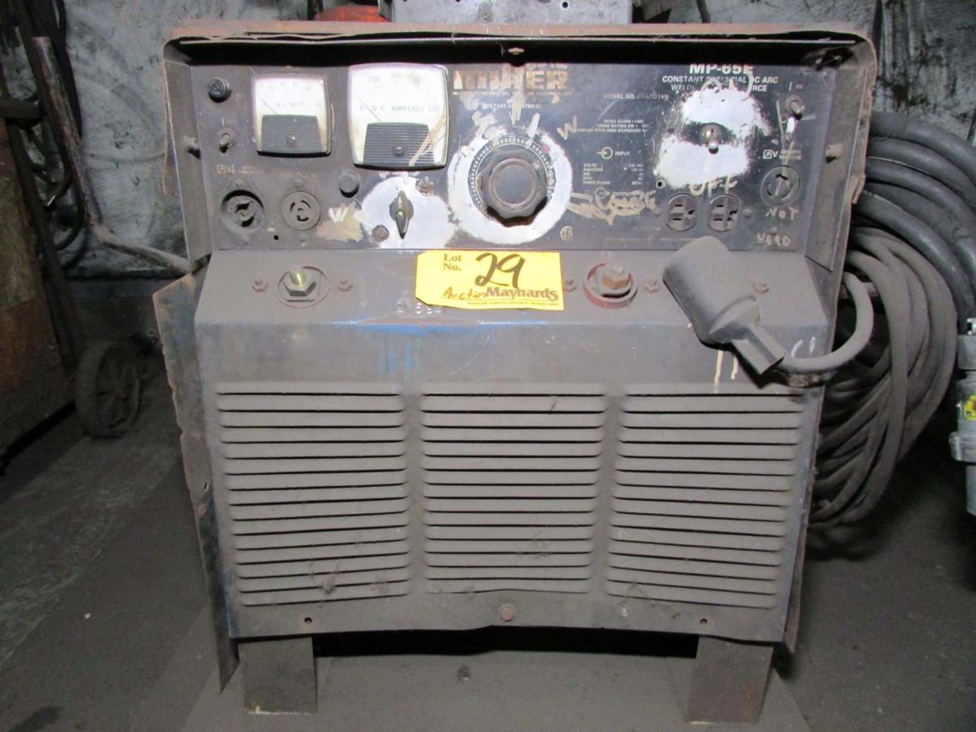 Miller MP-65E 650A CP Arc Welding Power Source - Image 3 of 8