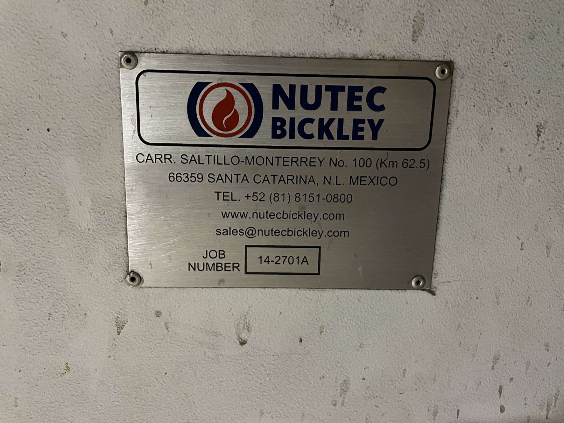 Nutec Bickley 11'x15'x7' Car Bottom NG Heat Treat Oven - Image 9 of 11