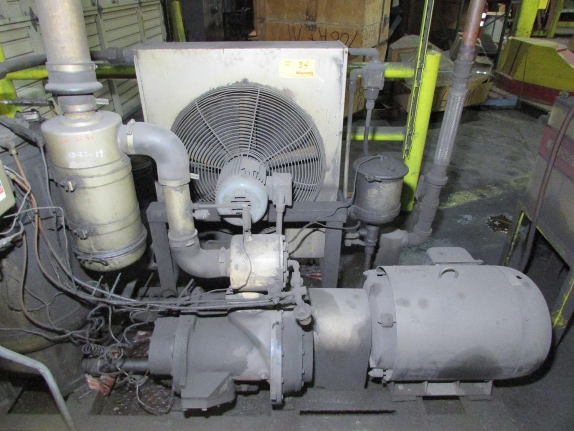 Quincy Northwest 50 HP Rotary Screw Air Compressor - Image 4 of 8