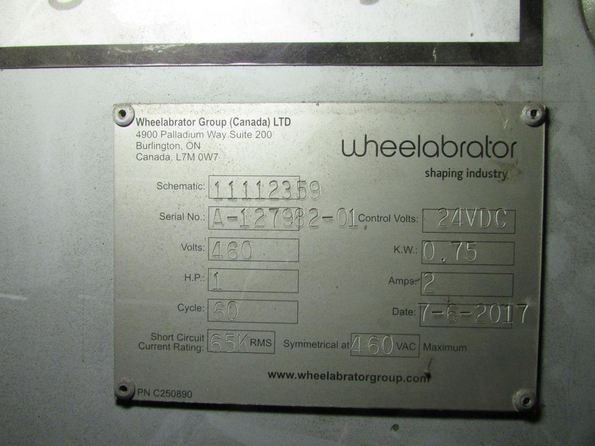 Wheelabrator 12' Rotary Shot Blast System - Image 18 of 23