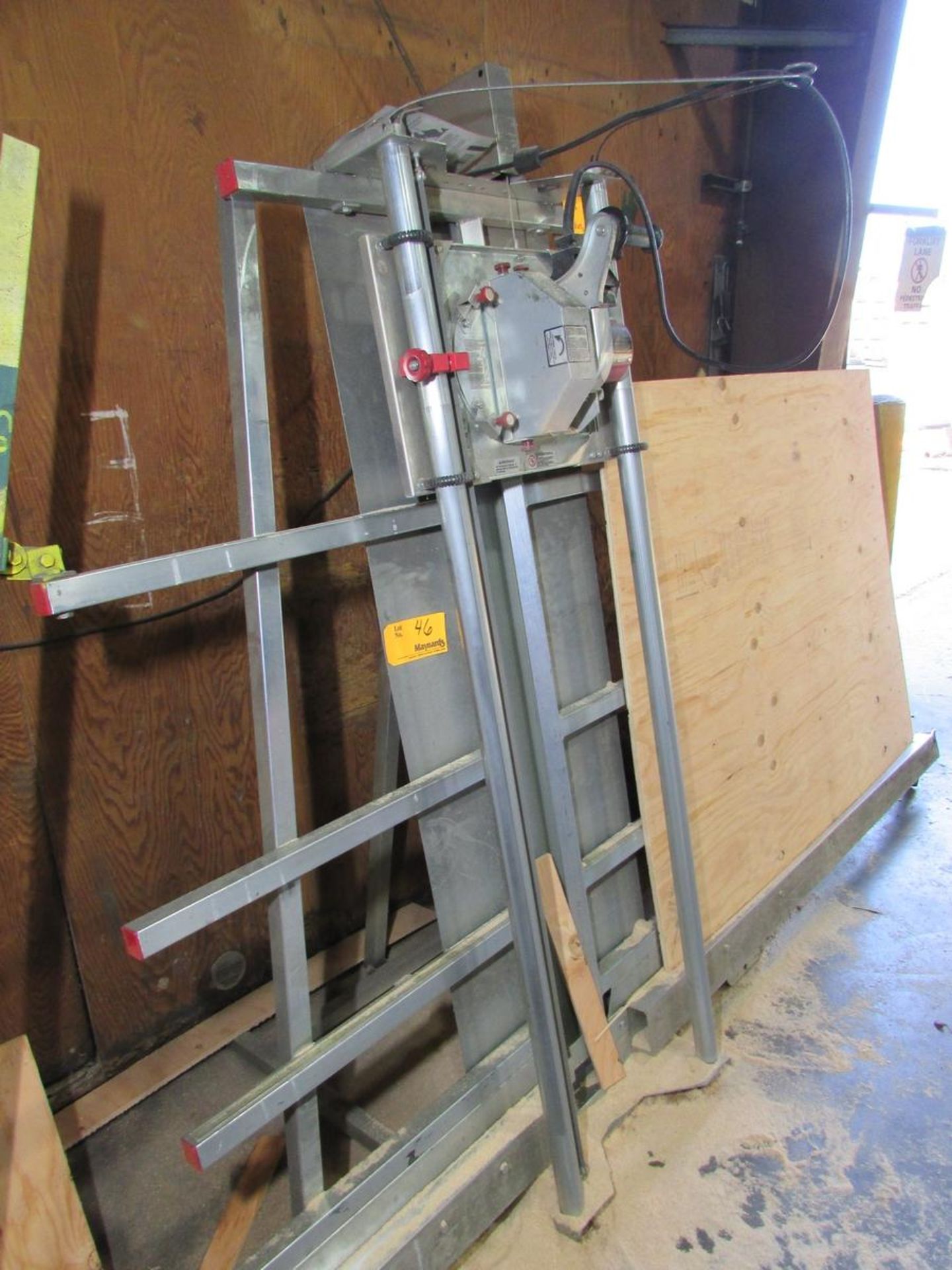 Milwaukee Model 6480-20 10'x5' Panel Saw [Late Delivery] - Image 5 of 5