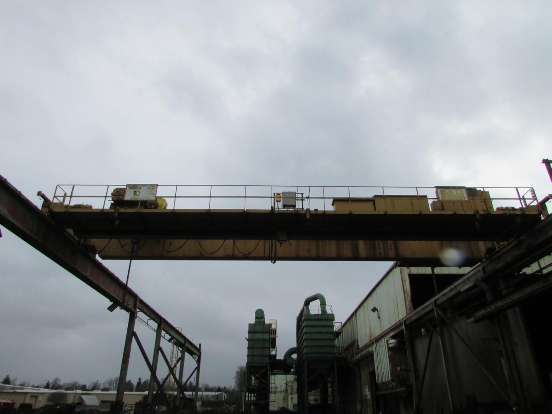 P&H 10 Ton Top Running Double Girder Bridge Crane - Image 6 of 6