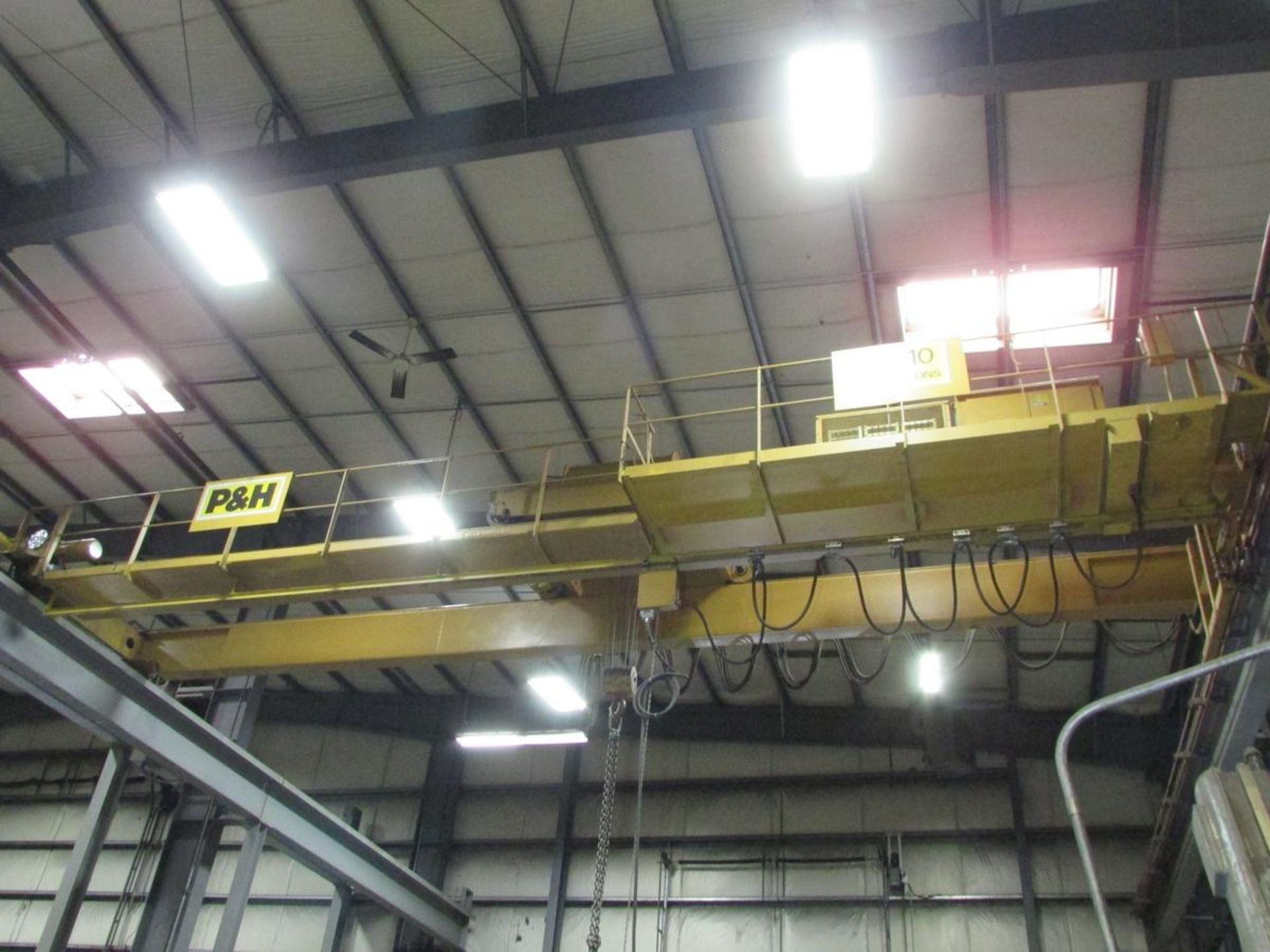 P&H 10 Ton Top Running Double Girder Bridge Crane [Late Delivery] - Image 2 of 6