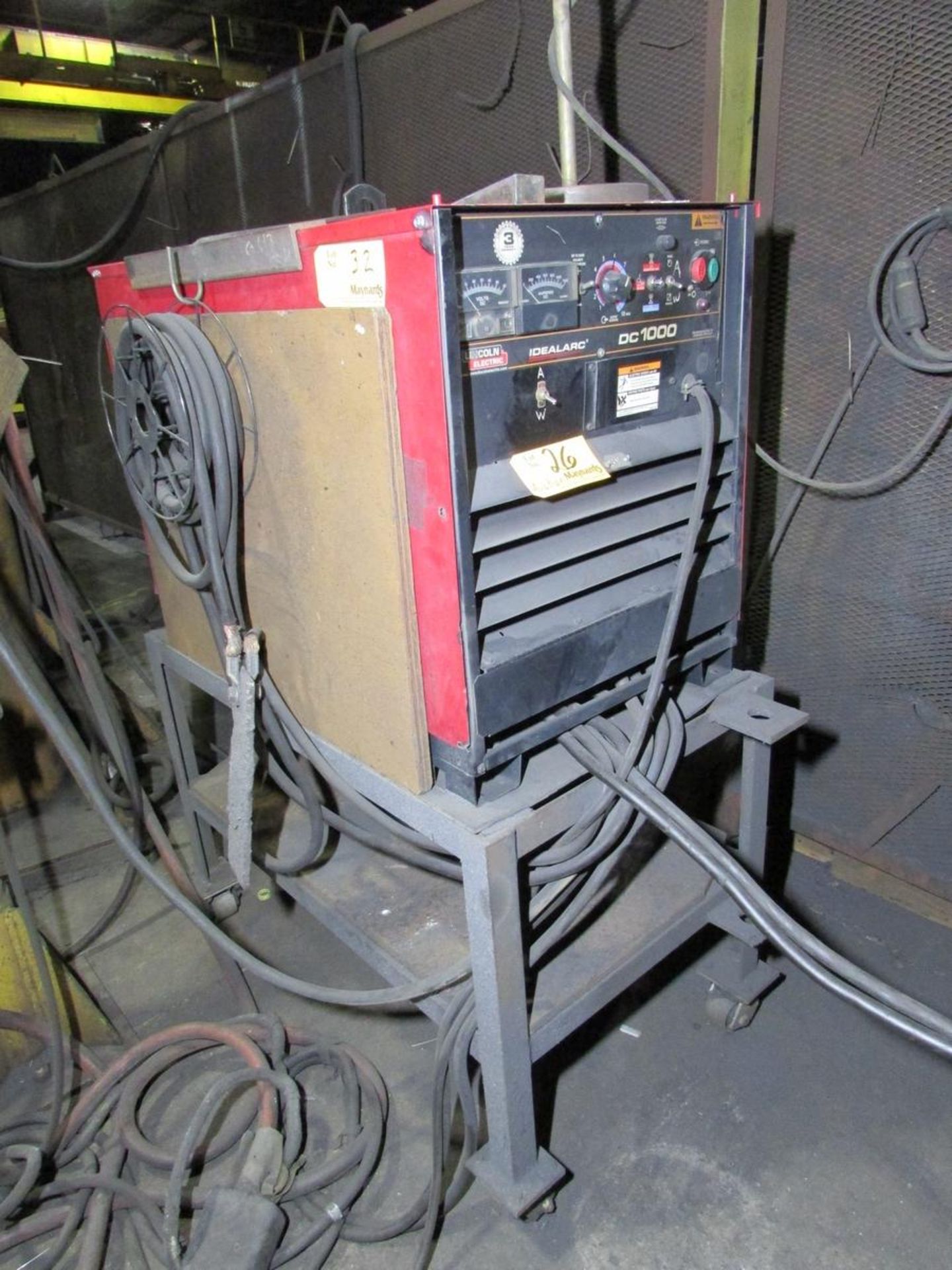 Lincoln Electric Idealarc DC1000 Welding Power Source w/ Welding Boom - Image 2 of 11