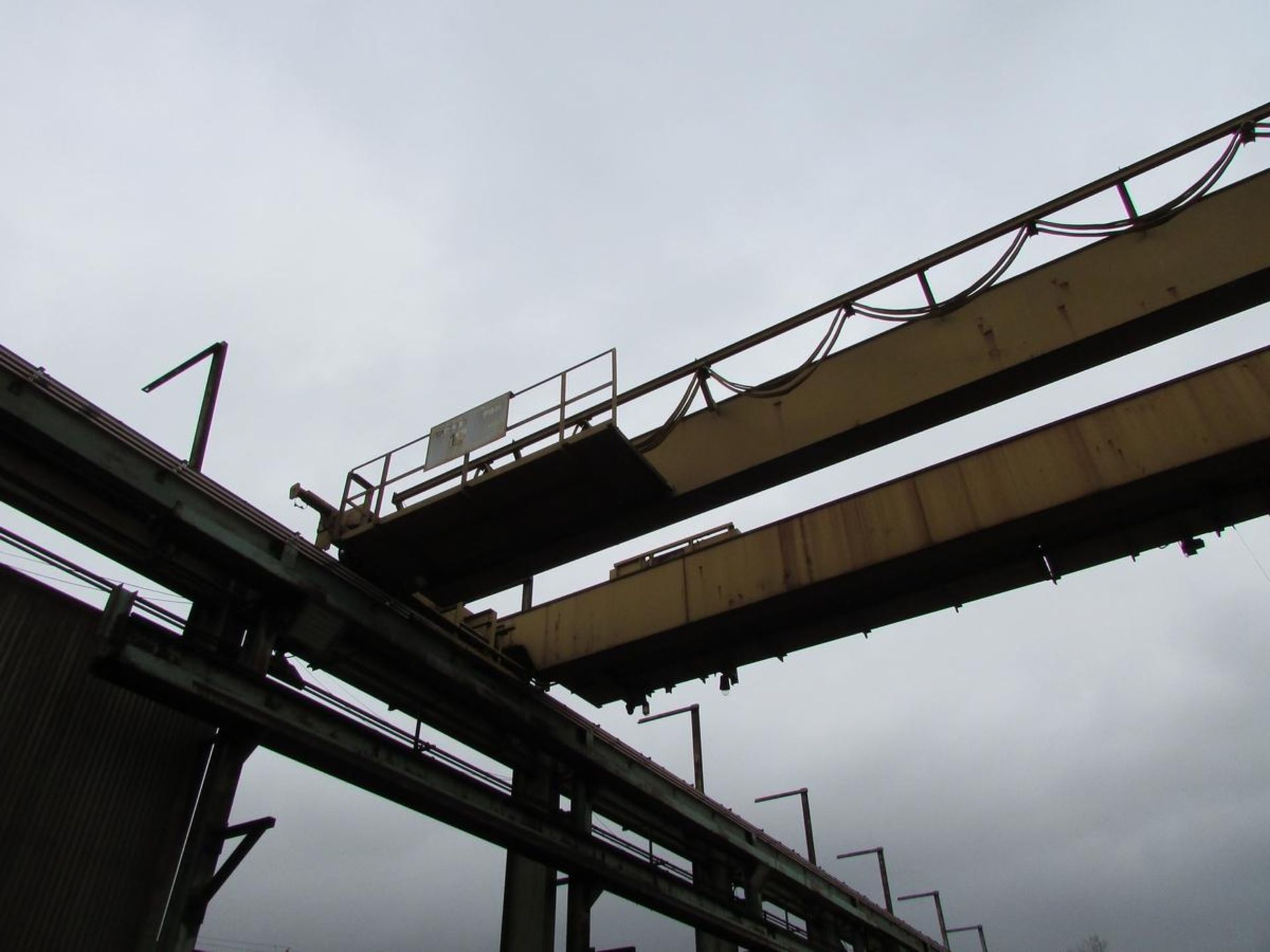 P&H 10 Ton Top Running Double Girder Bridge Crane - Image 2 of 6