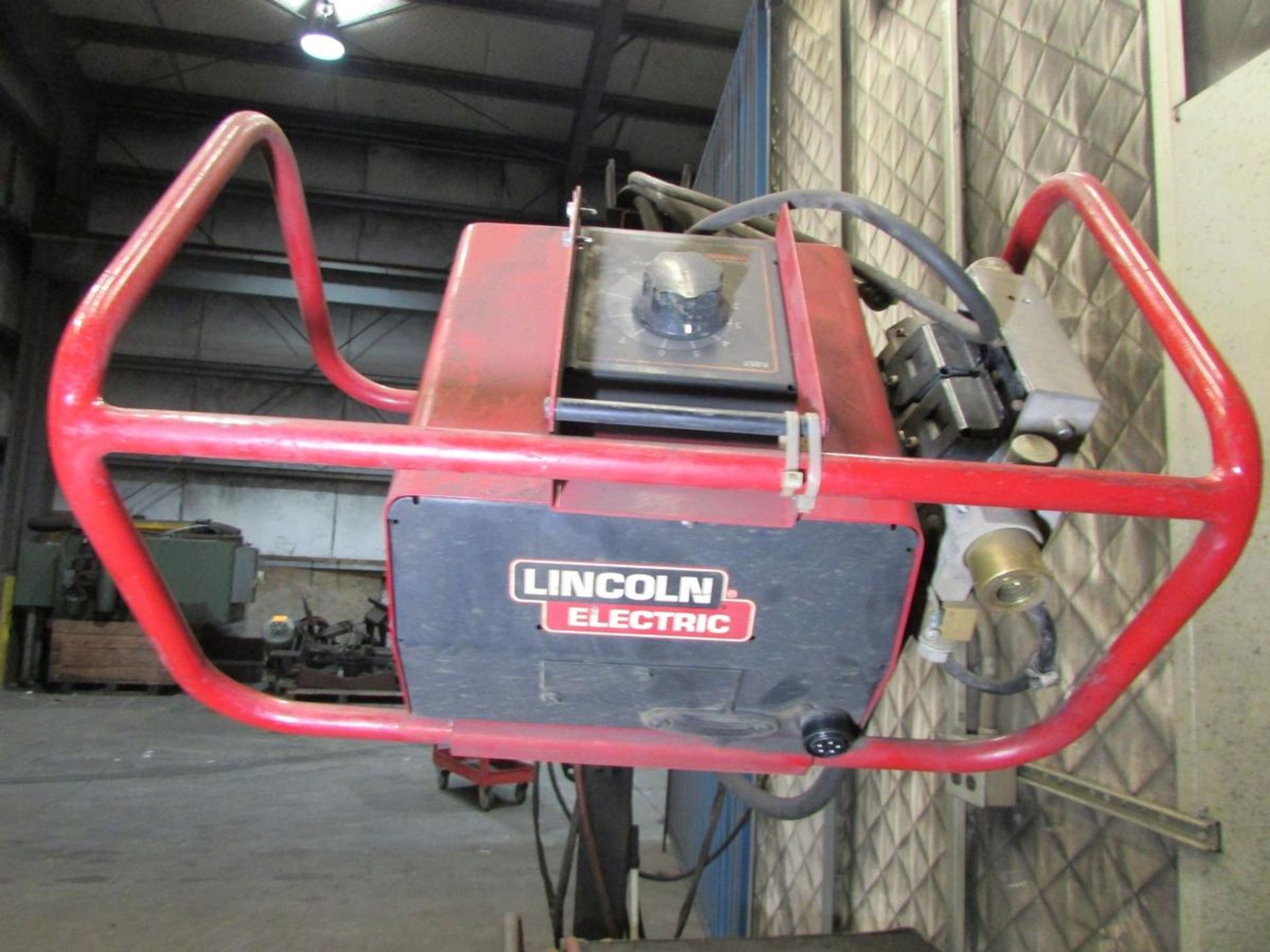 Lincoln Electric Idealarc DC1000 Welding Power Source w/ ZipLine Welding Boom - Image 8 of 9