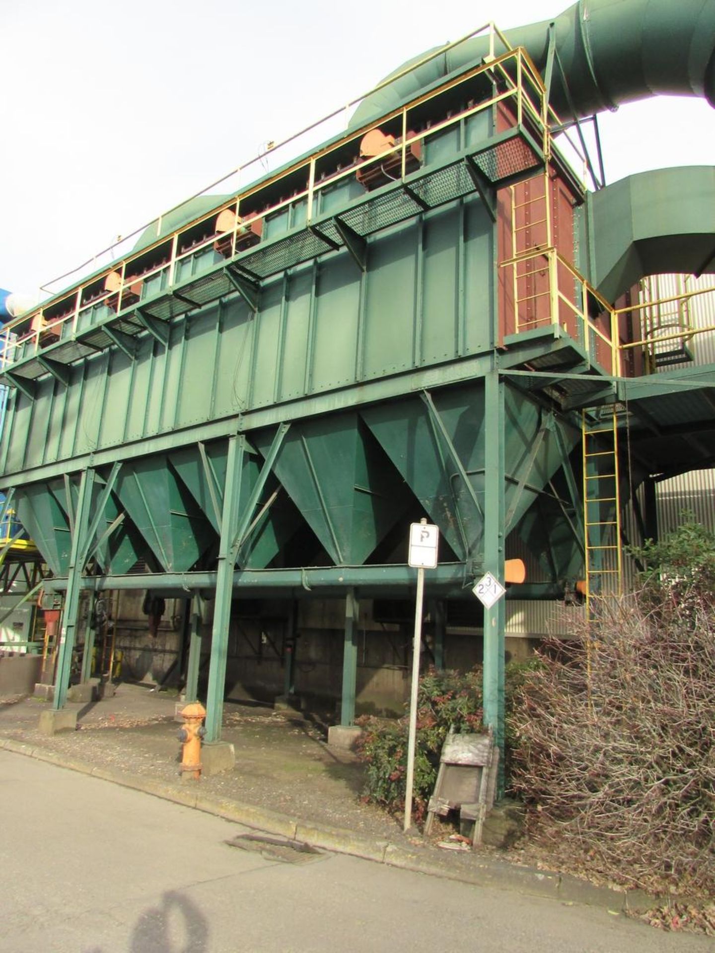 Wheelabrator 55,000 CFM Dust Collection System - Image 5 of 9