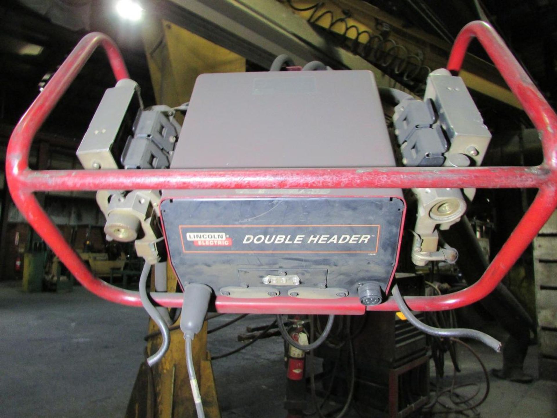 Lincoln Electric Idealarc DC1000 Welding Power Source w/ ZipLine Welding Boom - Image 8 of 9