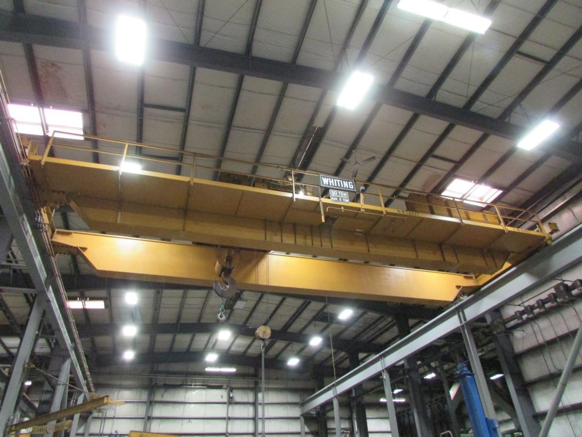 Whiting 50 Ton Top Running Double Girder Bridge Crane