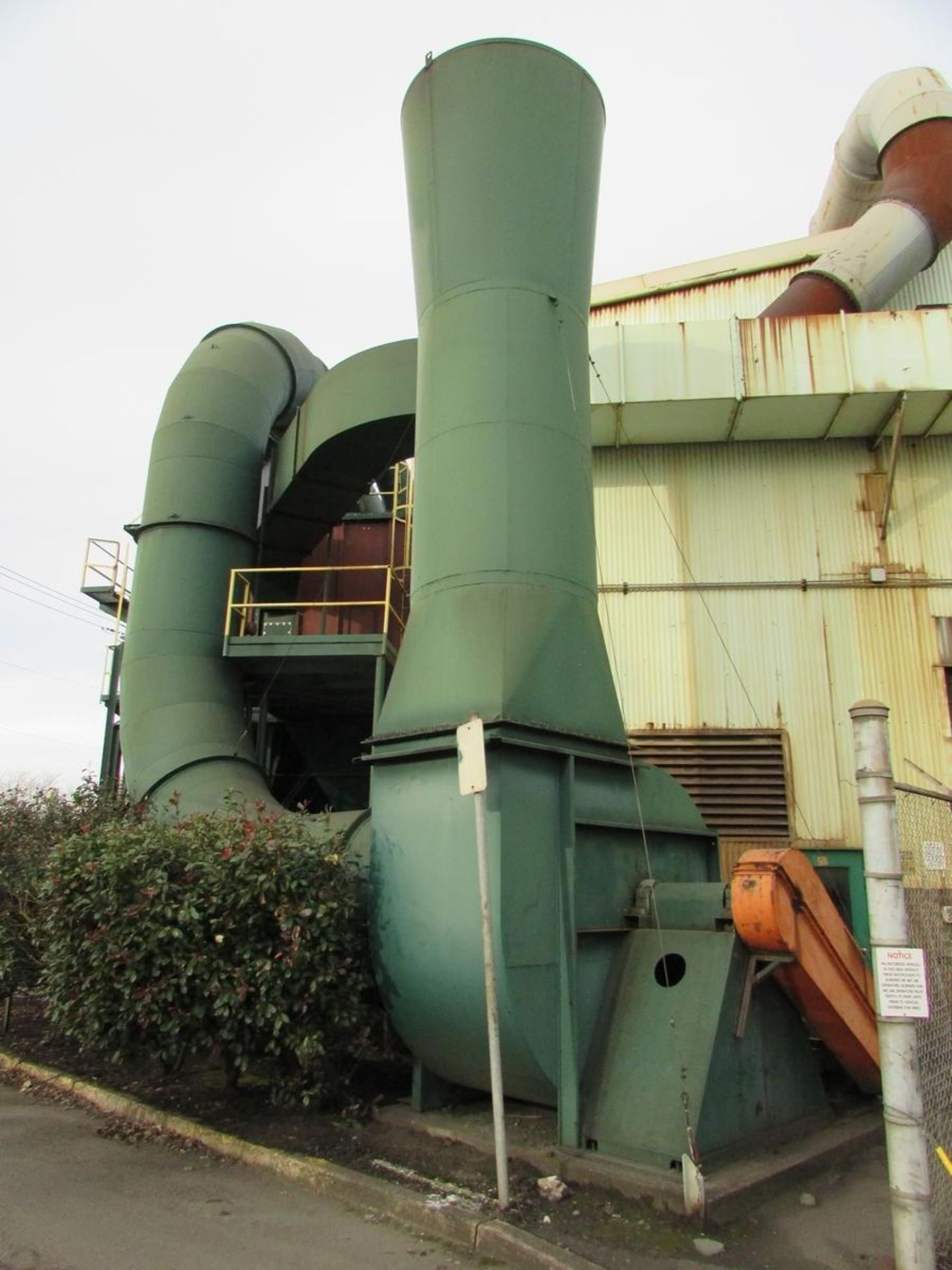 Wheelabrator 55,000 CFM Dust Collection System - Image 2 of 9