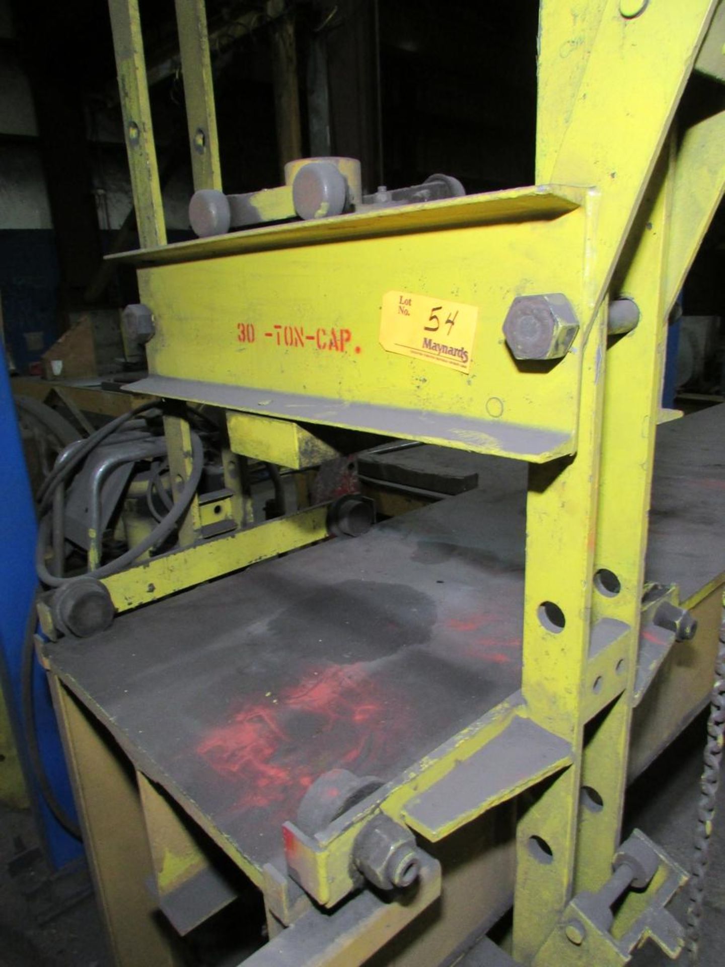 Enerpac 30 Ton Hydraulic Straightening Press - Image 3 of 8