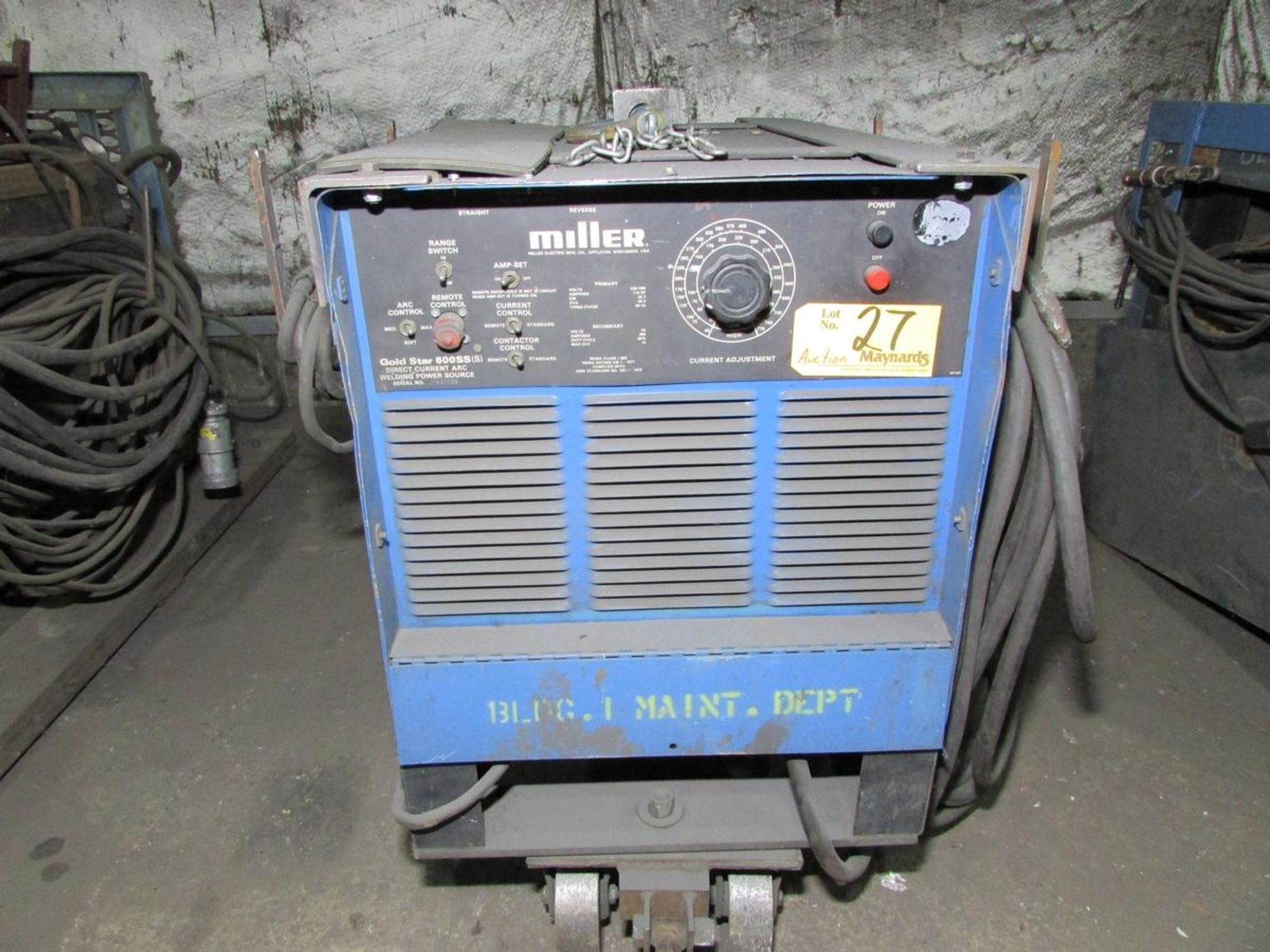 Miller Gold Star 600SS(S) 600A DC Arc Welding Power Source - Image 2 of 6