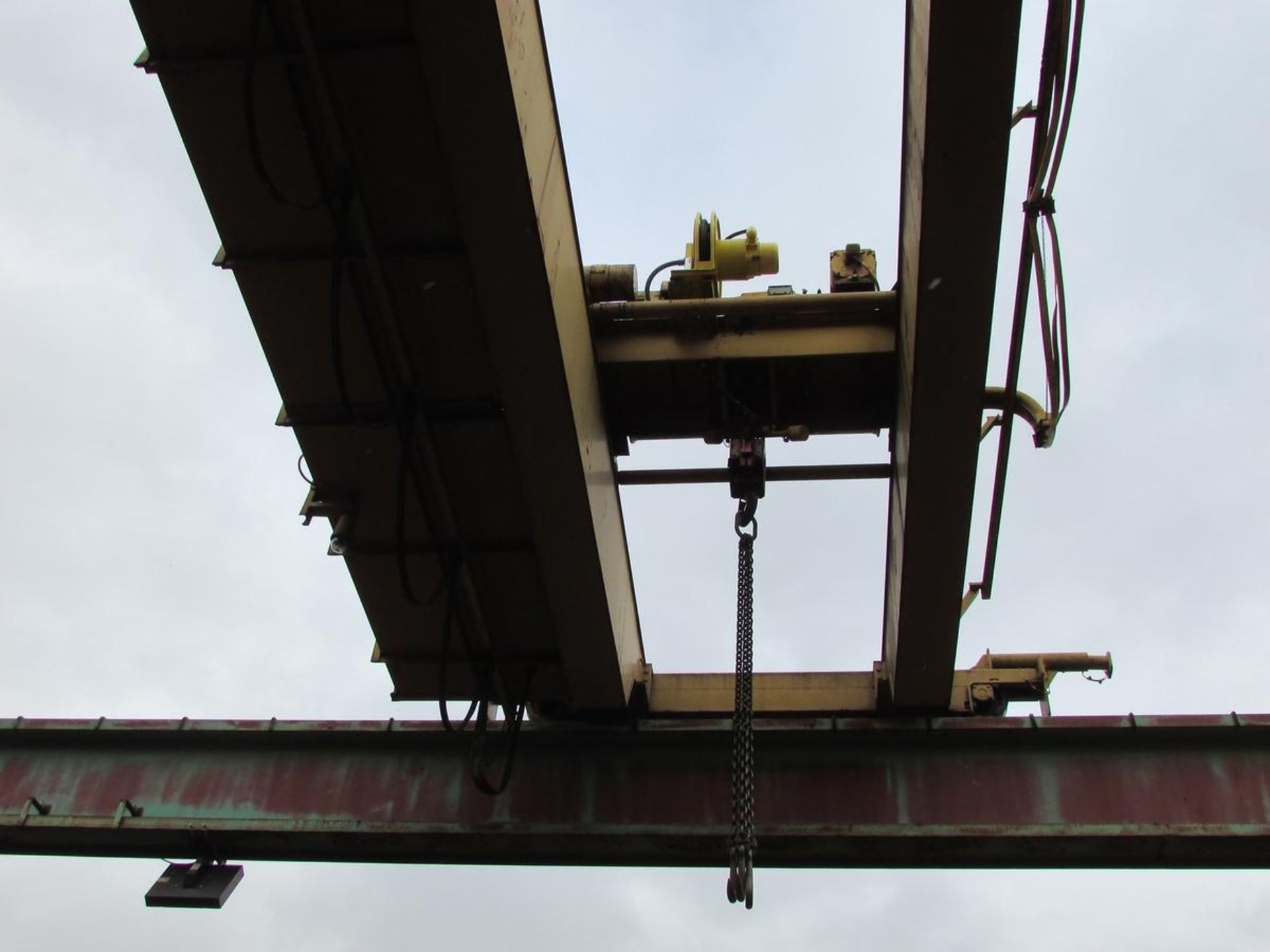 P&H 10 Ton Top Running Double Girder Bridge Crane - Image 4 of 6