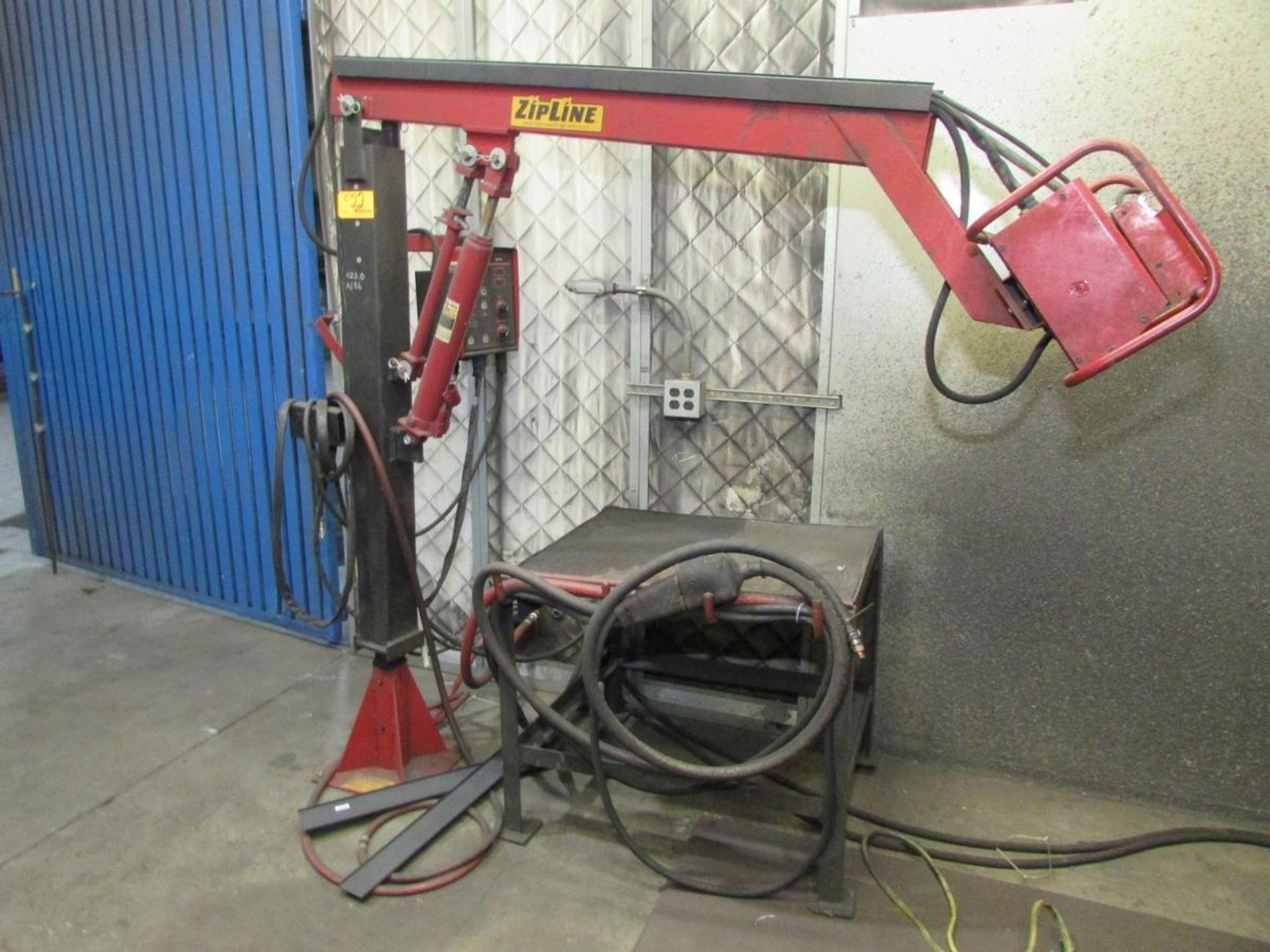 Lincoln Electric Idealarc DC1000 Welding Power Source w/ ZipLine Welding Boom - Image 7 of 9