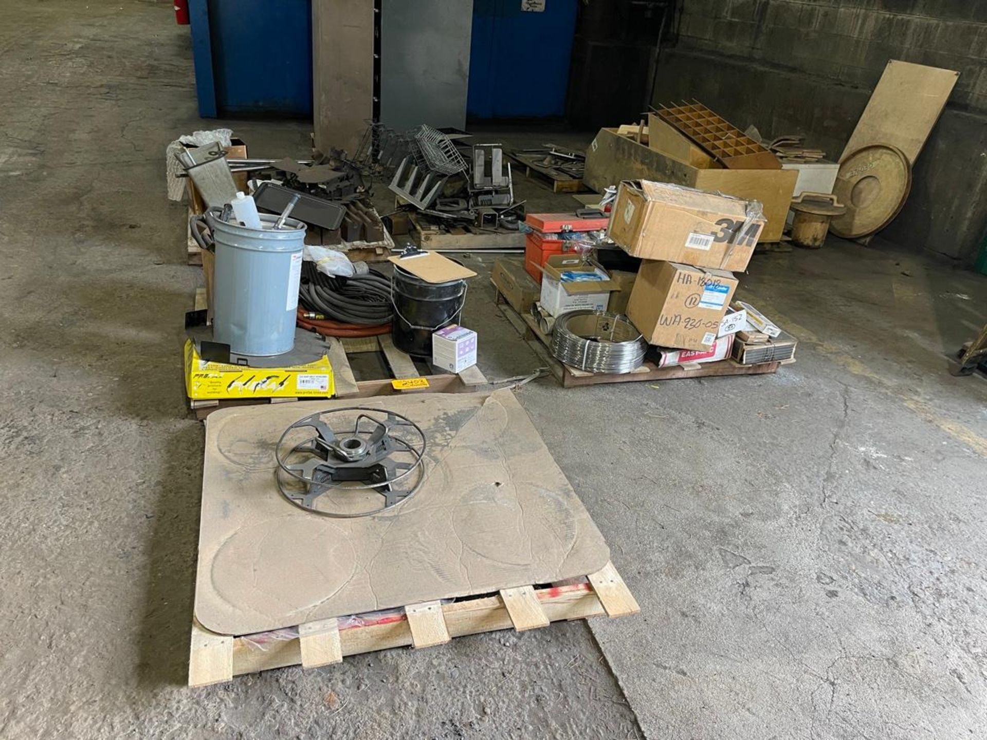 (4) Pallets of Assorted Welding Supplies and Contents