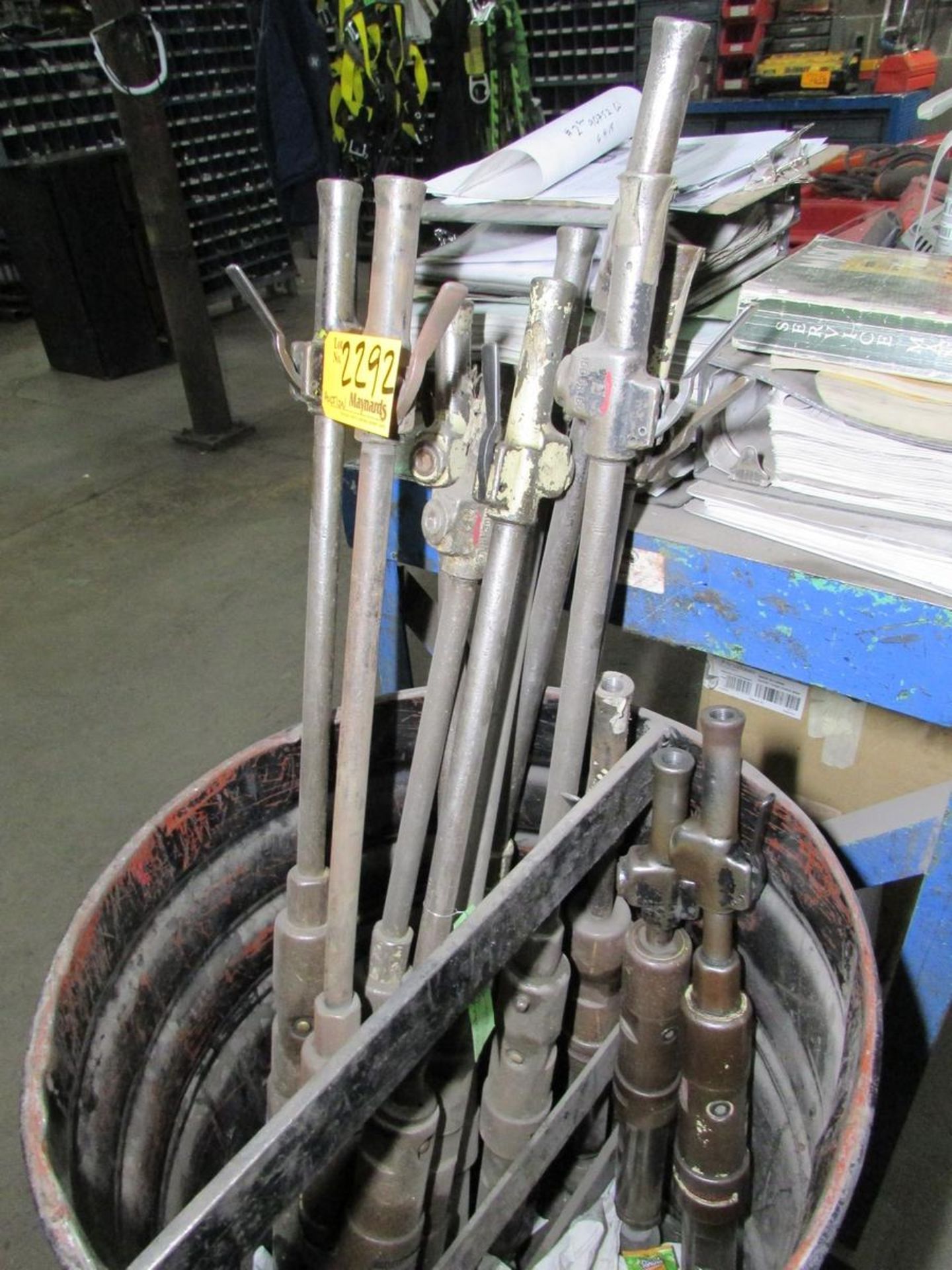 Lot of Pneumatic Sand Packers